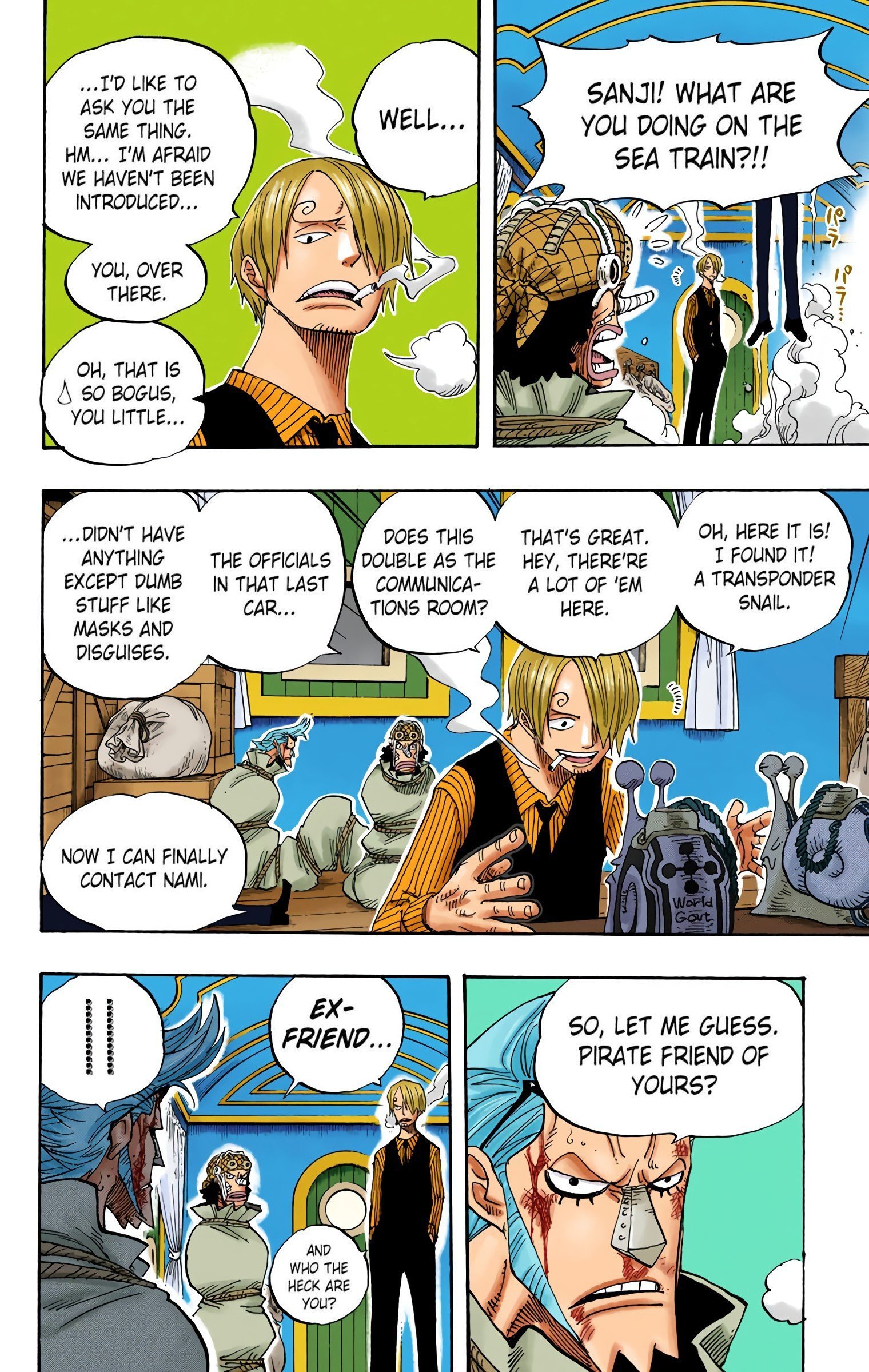 One Piece Colored Manga