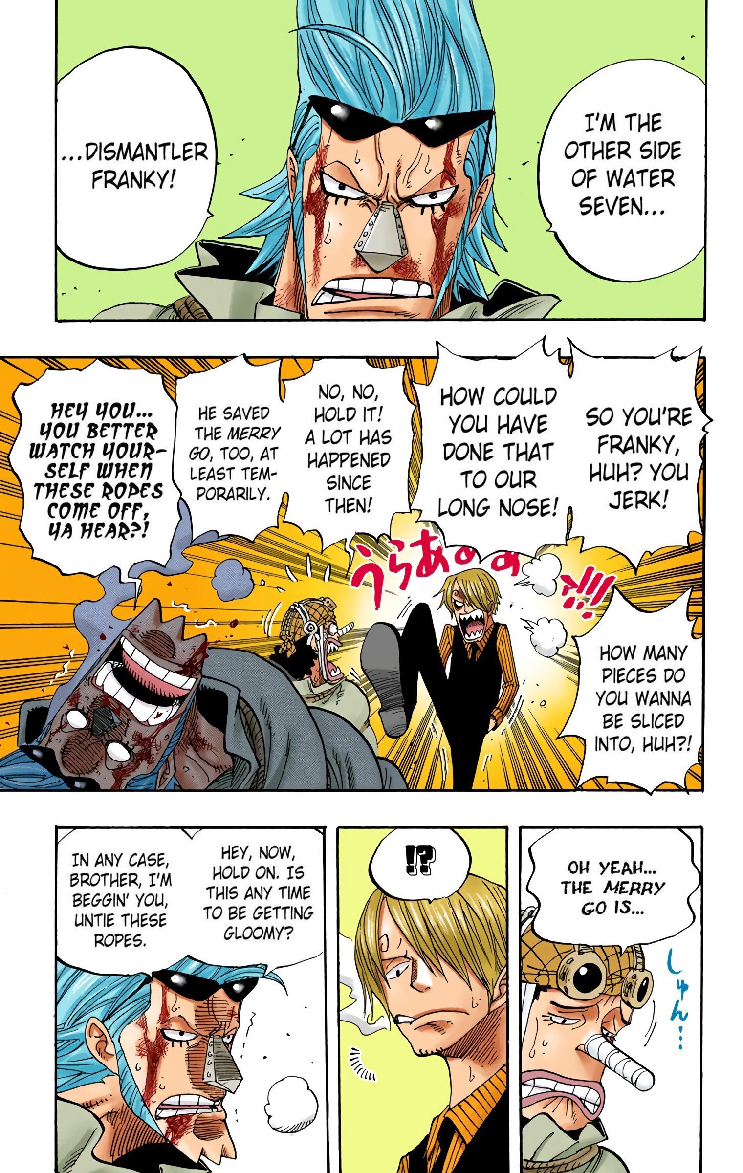 One Piece Colored Manga