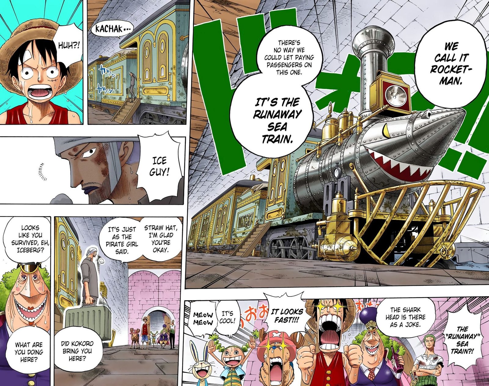 One Piece Colored Manga