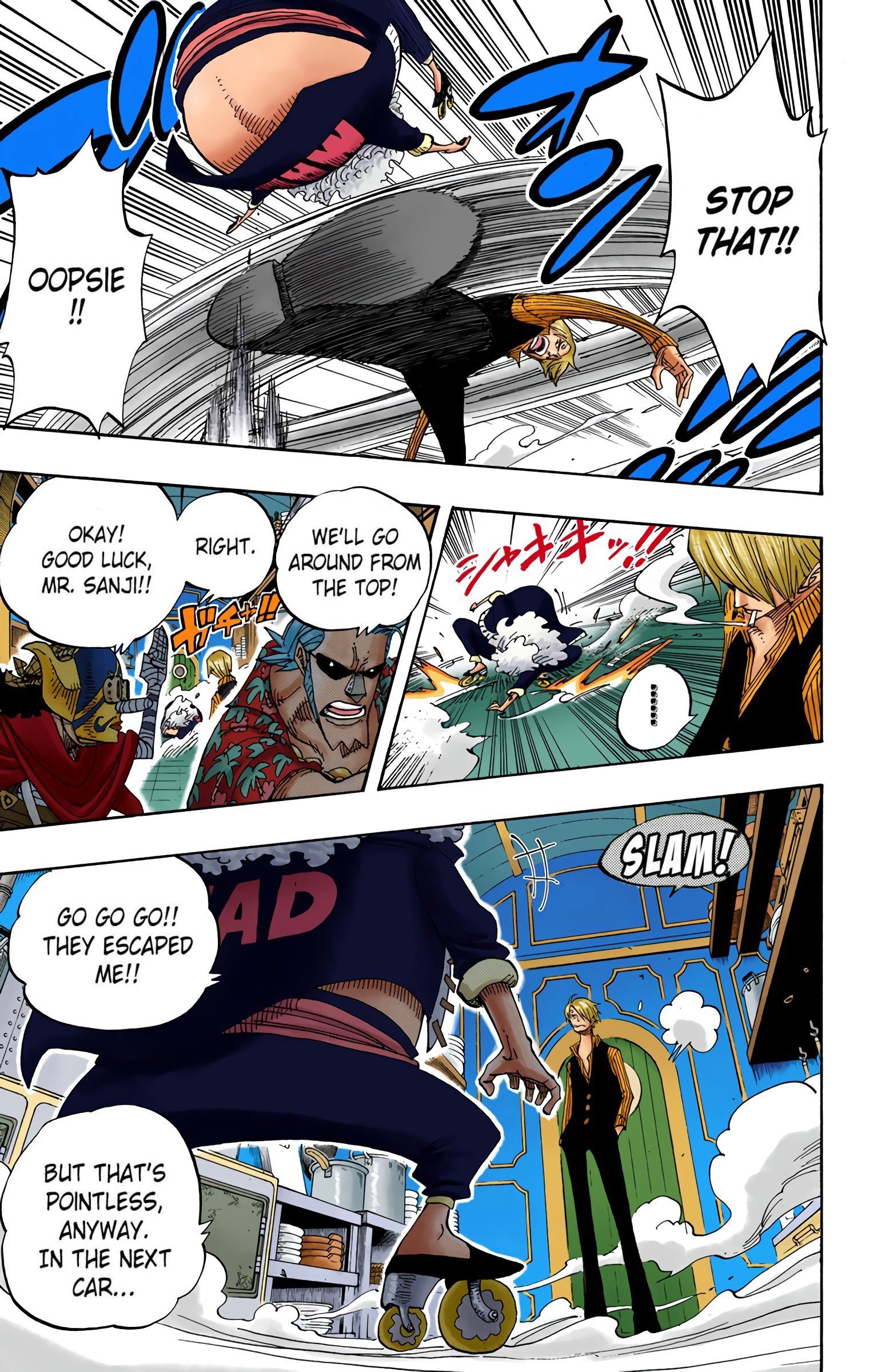 One Piece Colored Manga