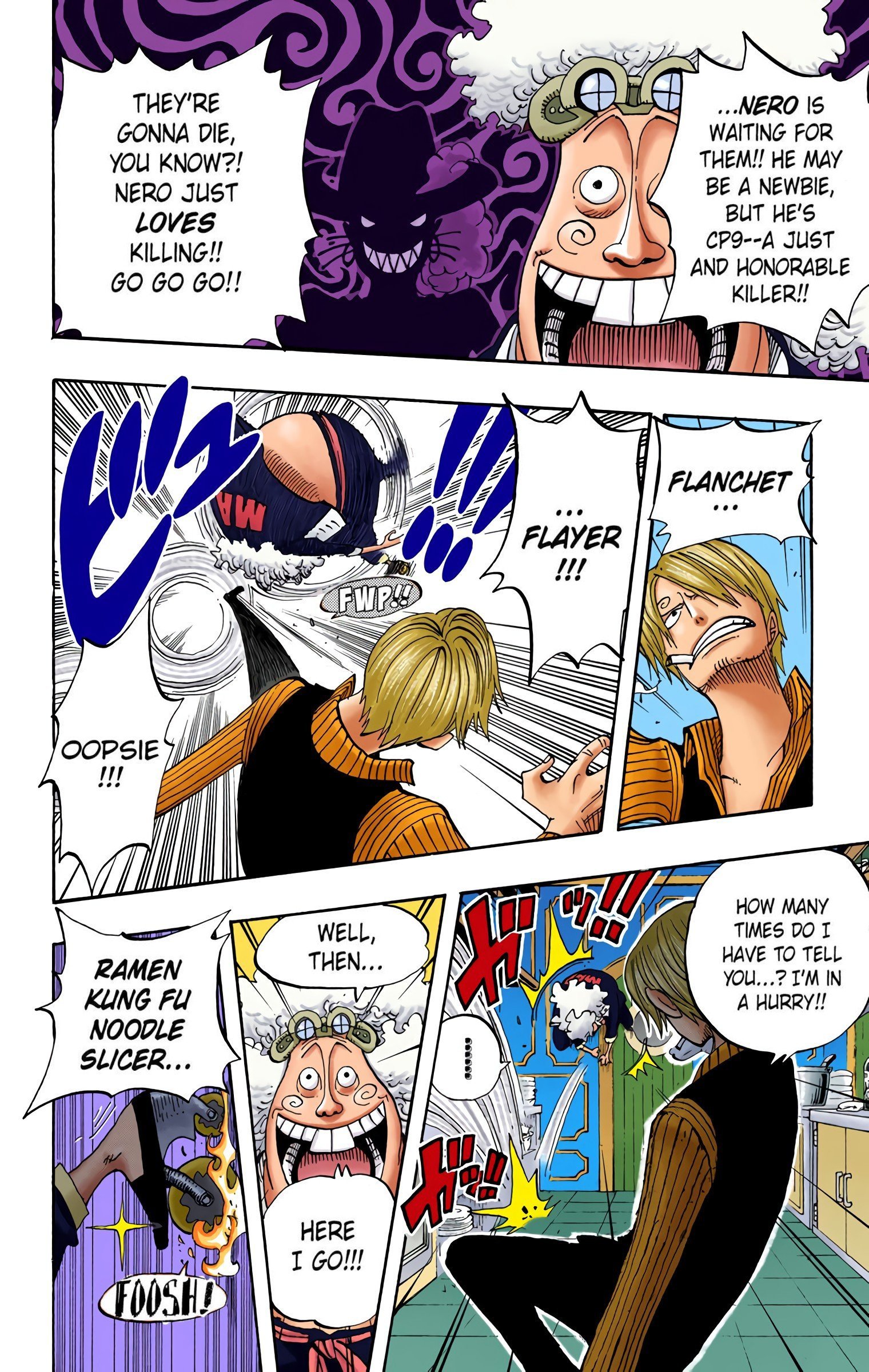 One Piece Colored Manga