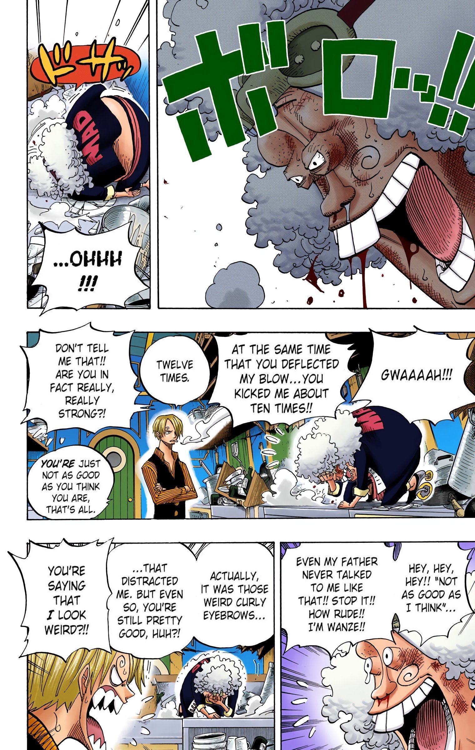 One Piece Colored Manga