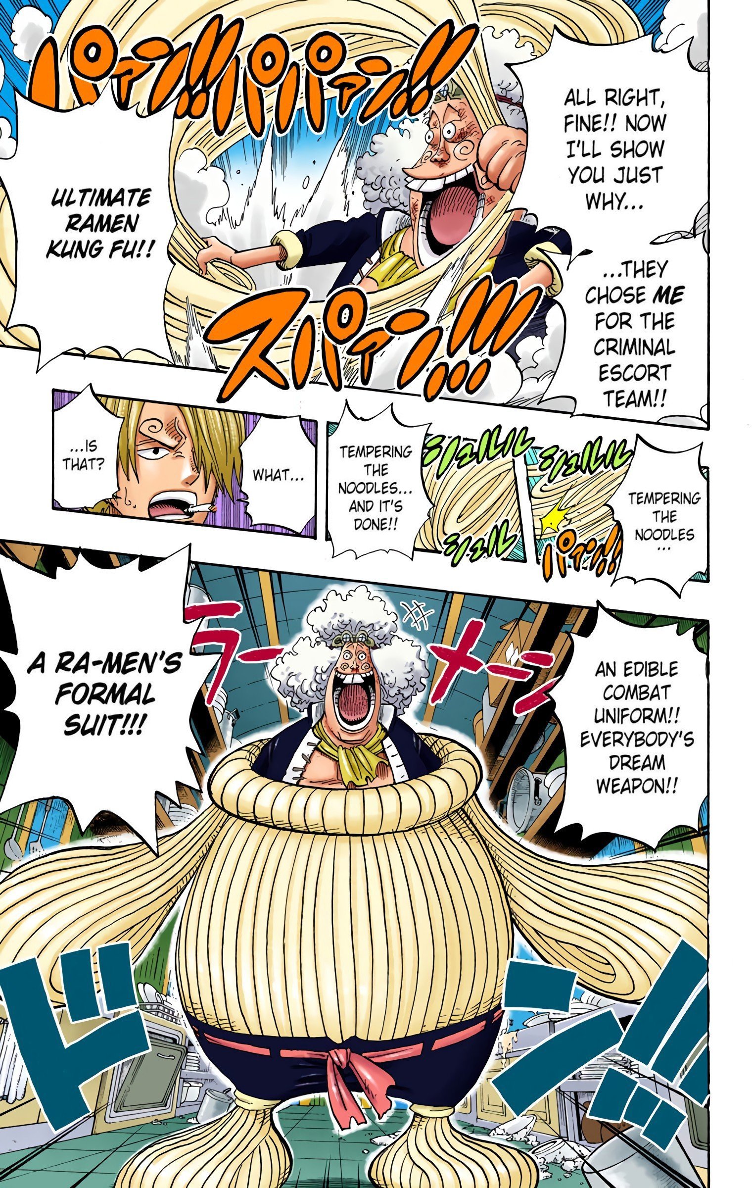 One Piece Colored Manga