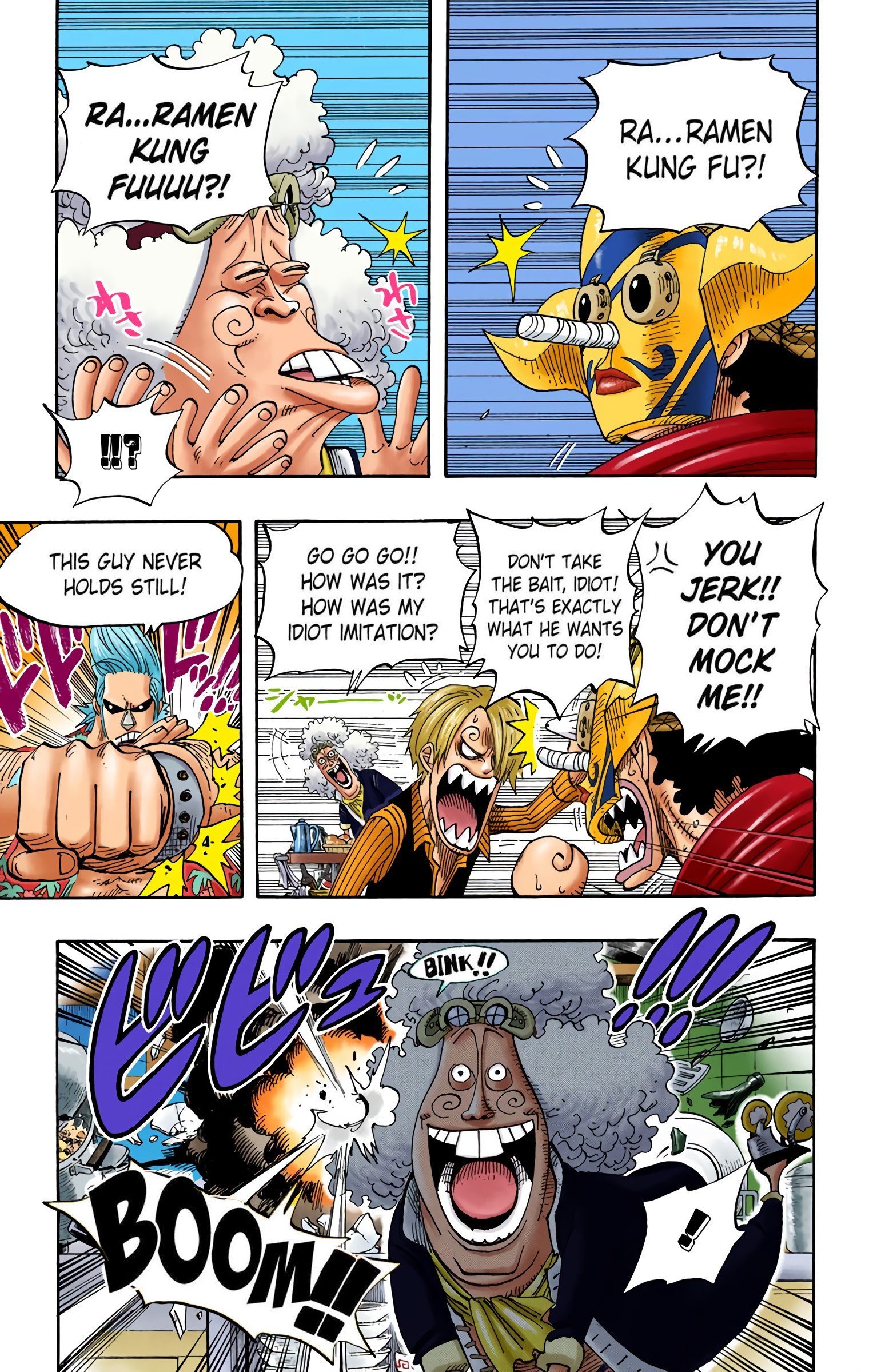 One Piece Colored Manga