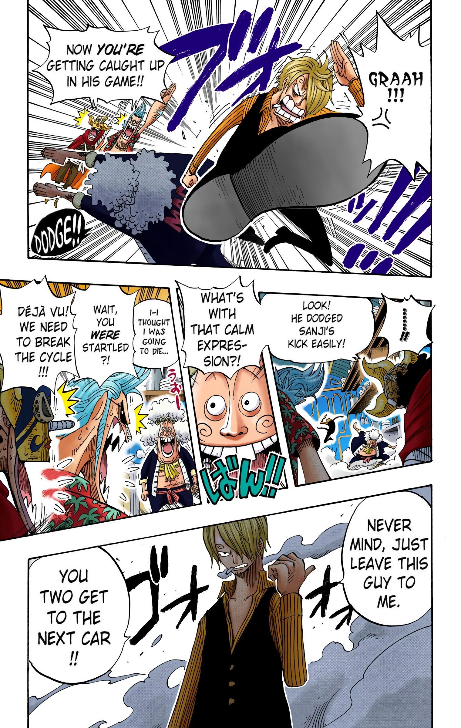 One Piece Colored Manga