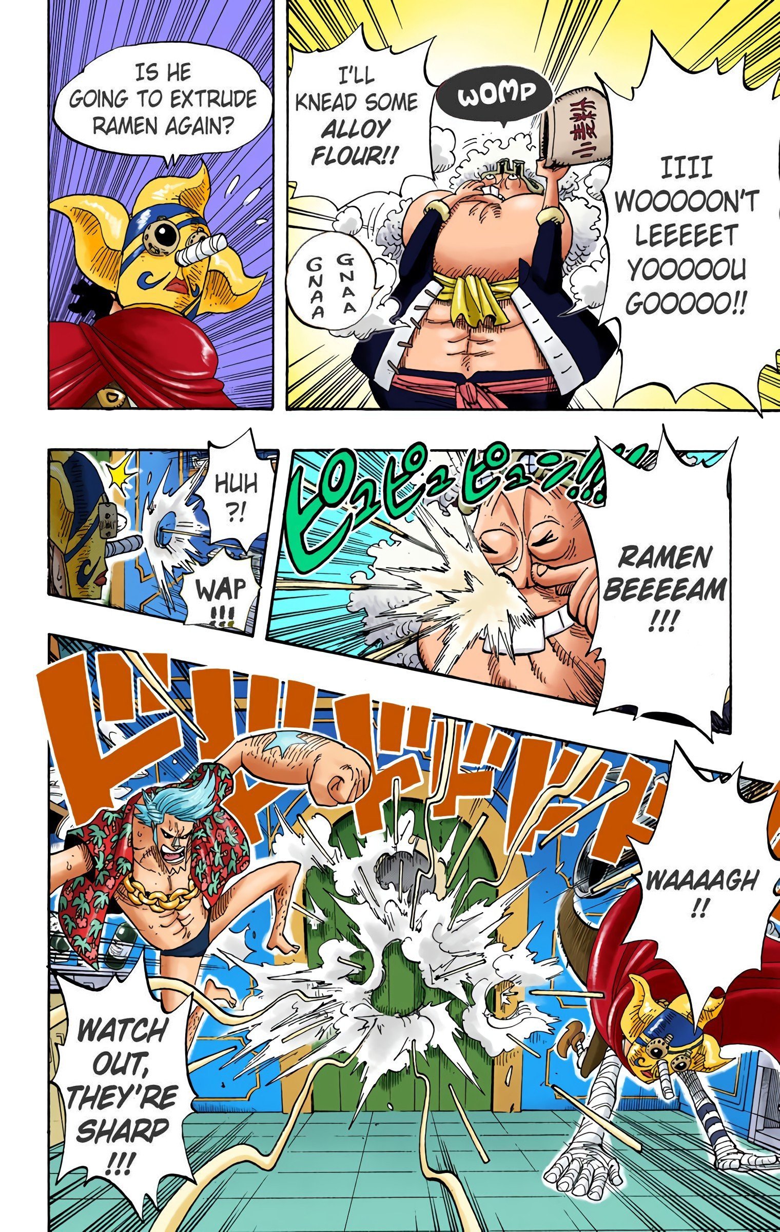 One Piece Colored Manga