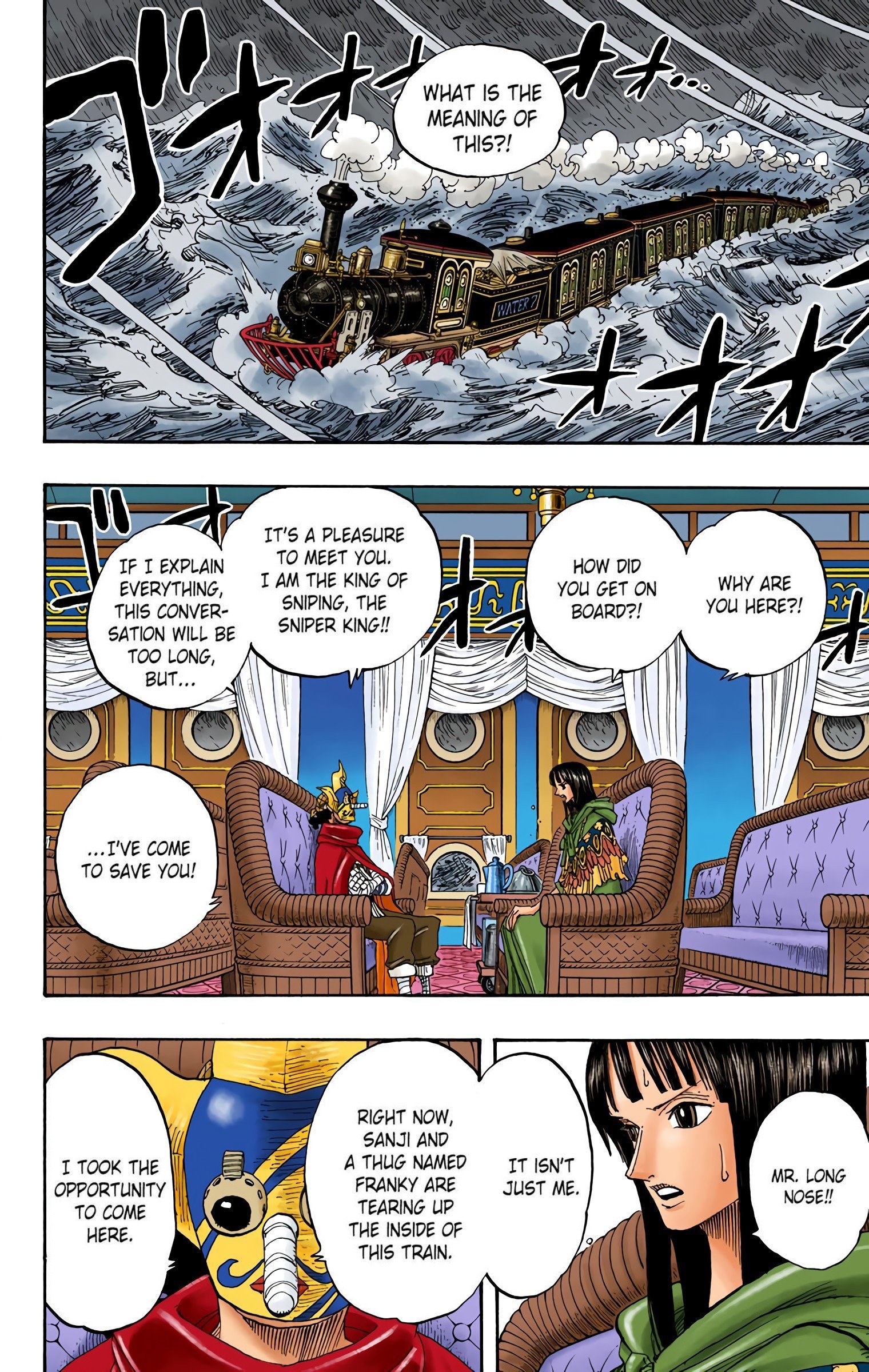 One Piece Colored Manga