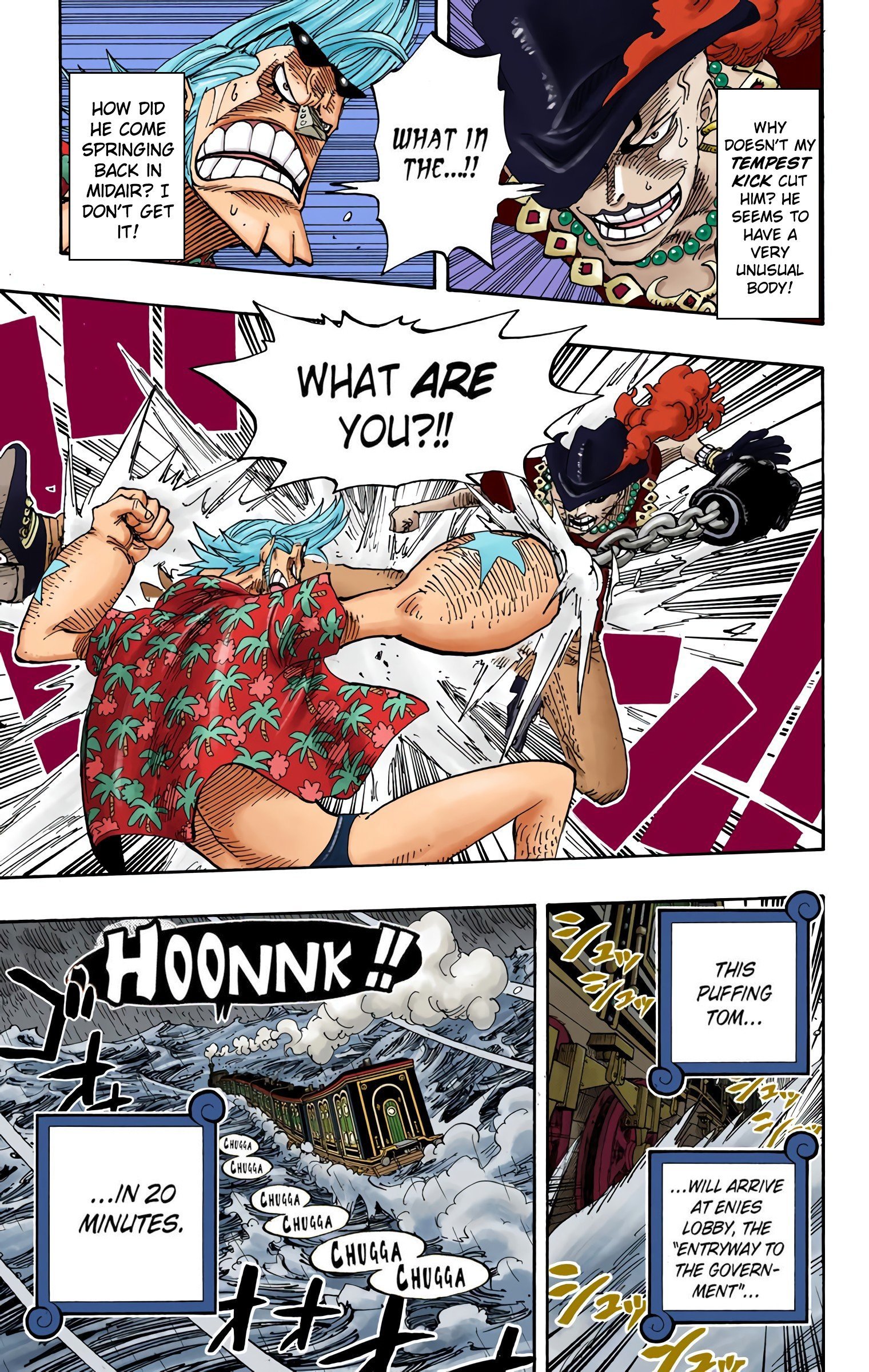 One Piece Colored Manga