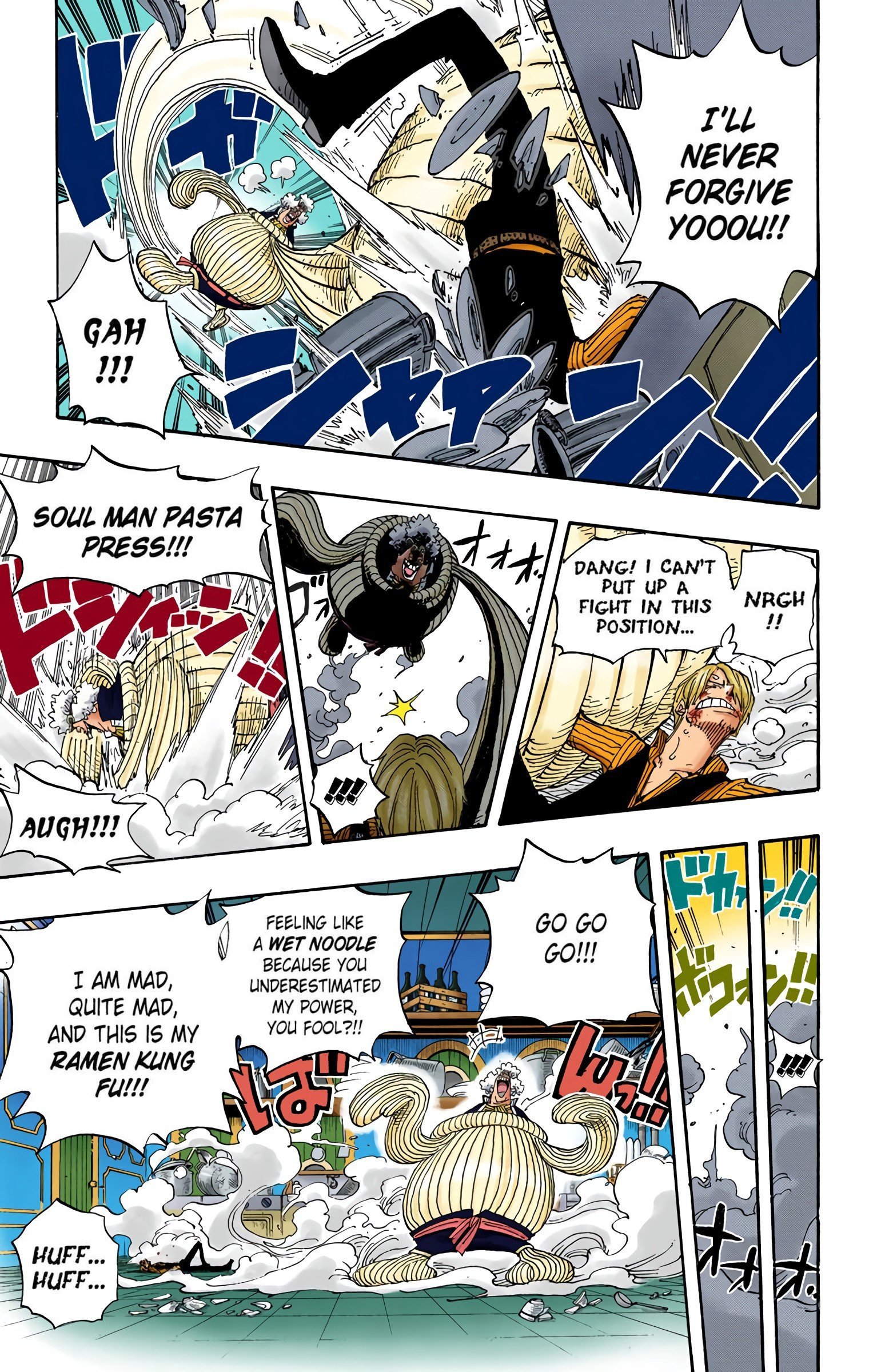 One Piece Colored Manga