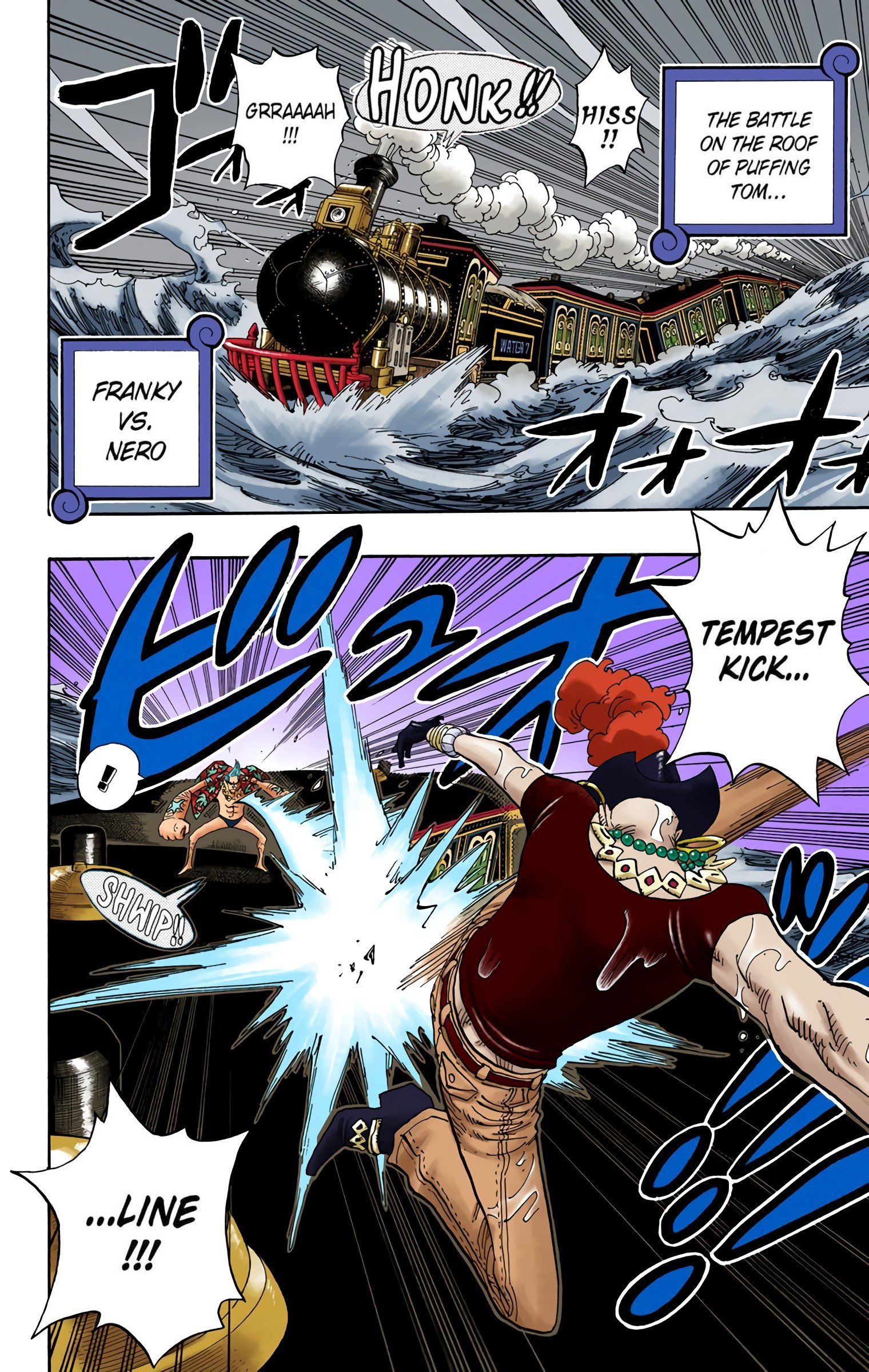 One Piece Colored Manga