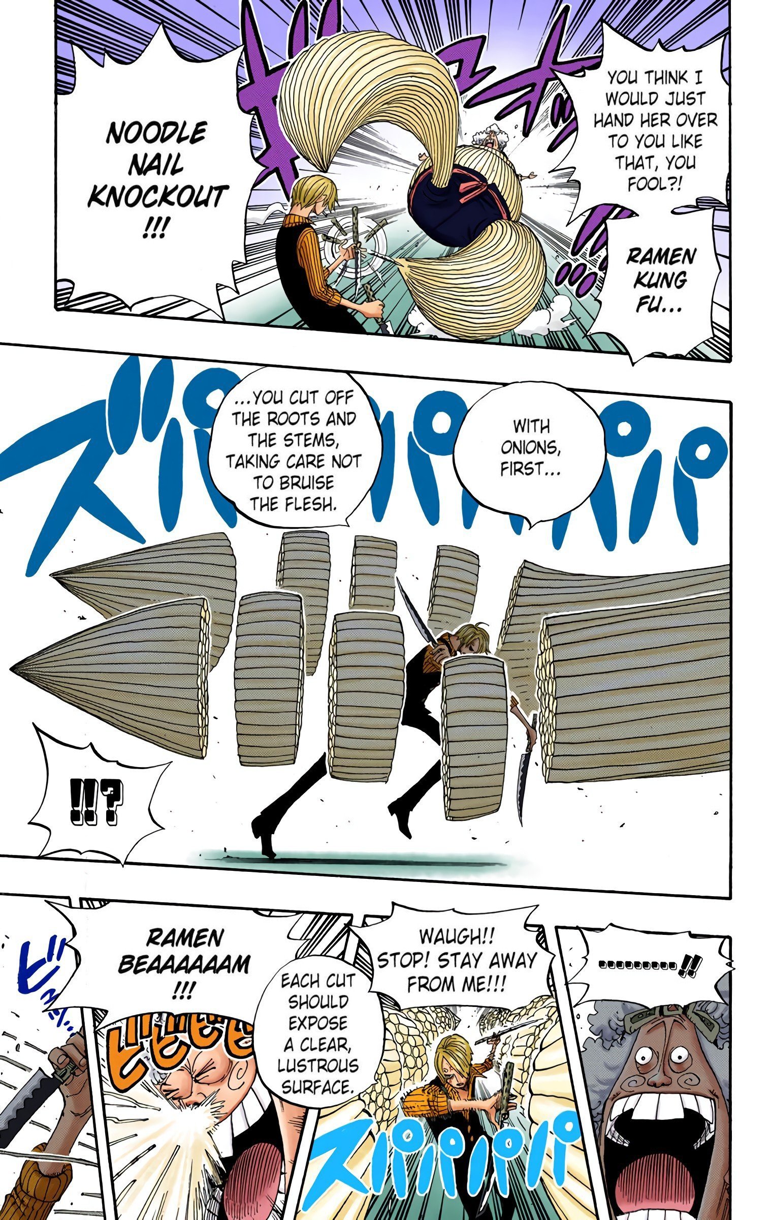 One Piece Colored Manga