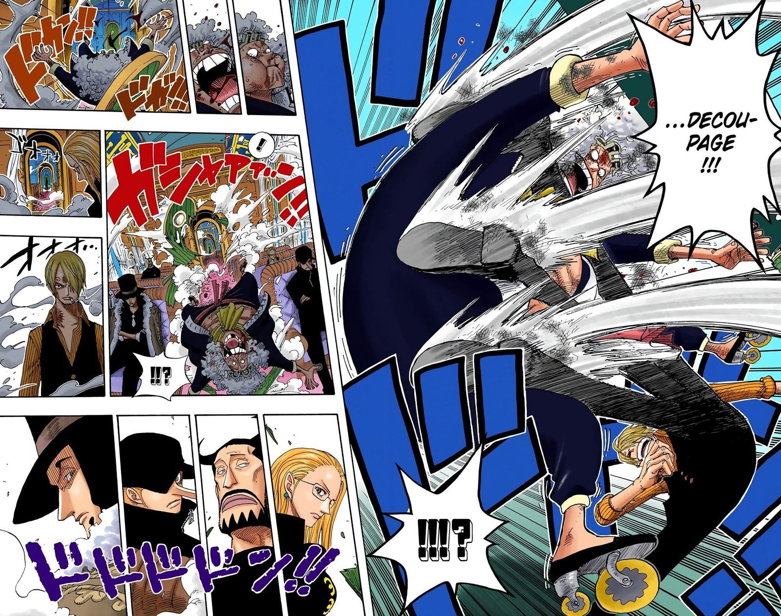 One Piece Colored Manga