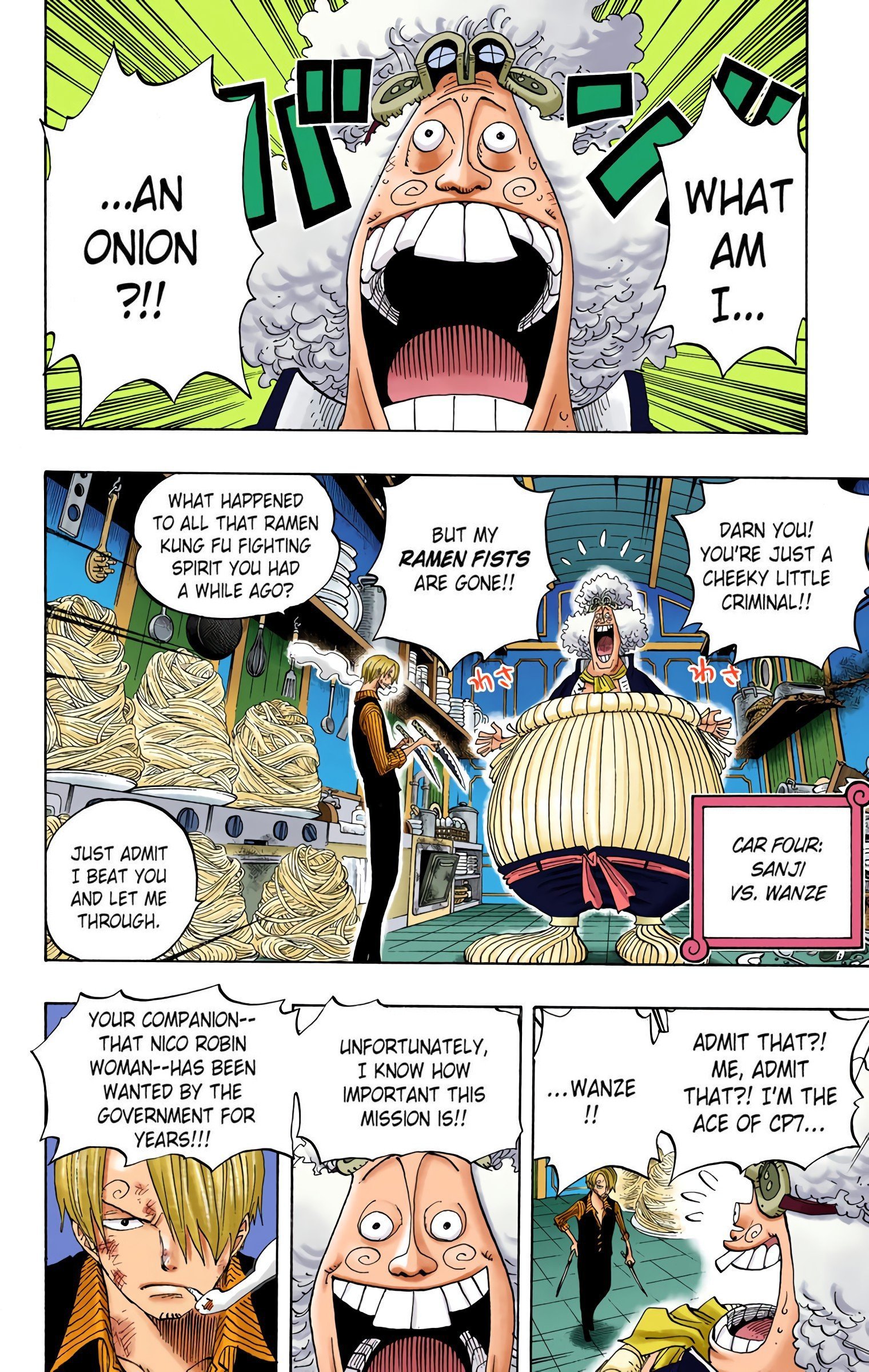 One Piece Colored Manga