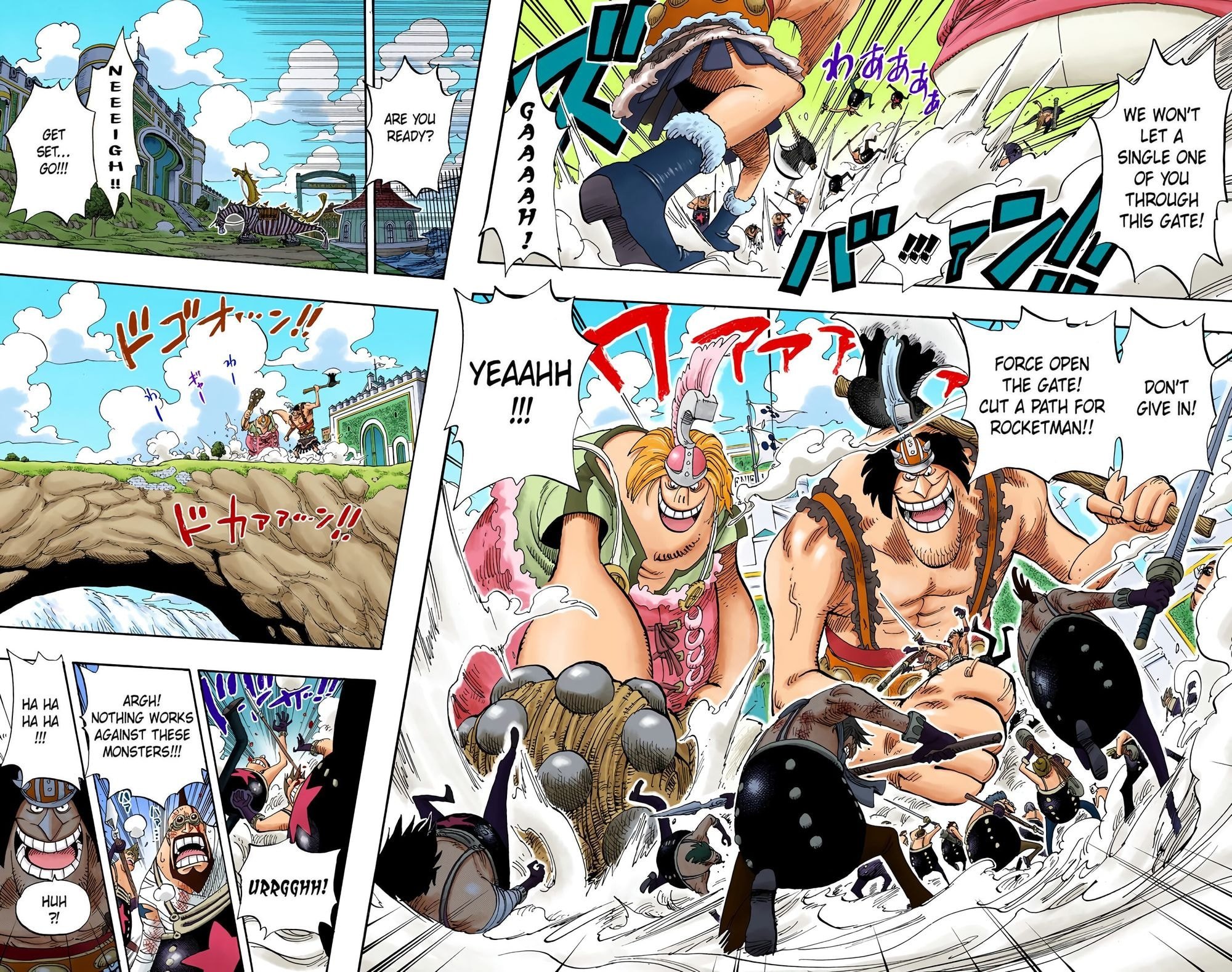 One Piece Colored Manga