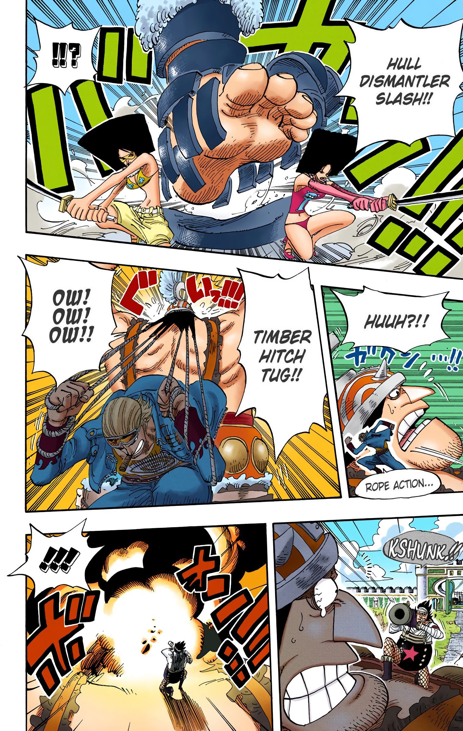 One Piece Colored Manga