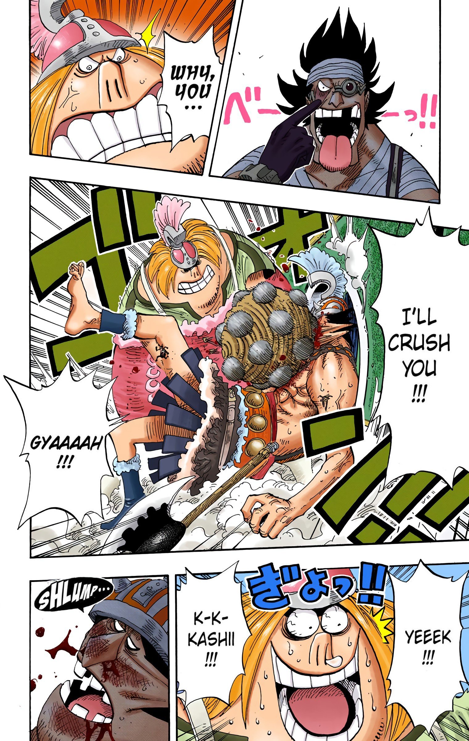 One Piece Colored Manga