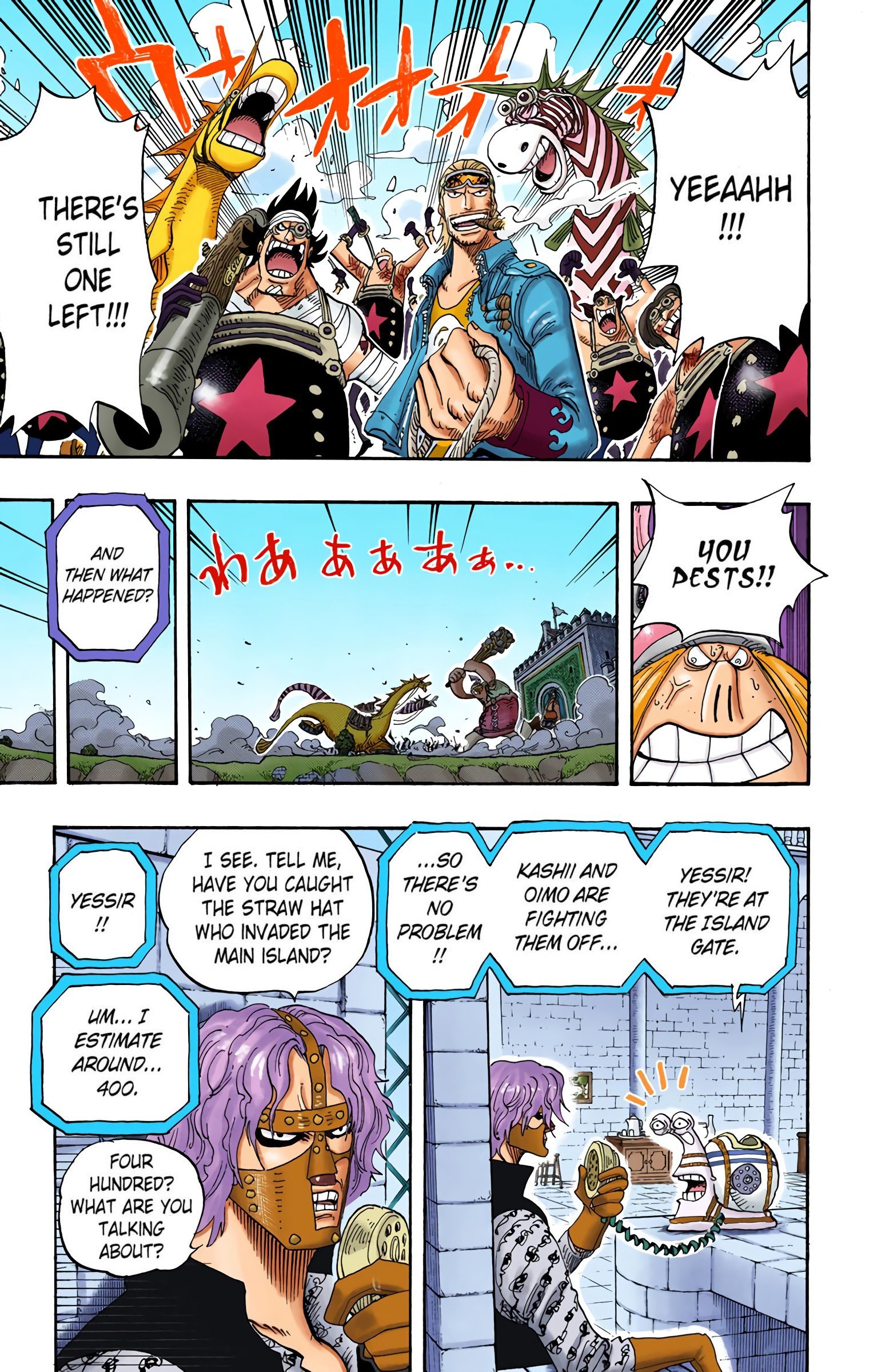 One Piece Colored Manga