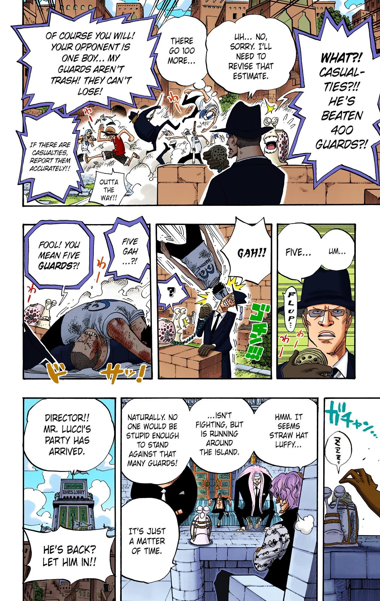 One Piece Colored Manga