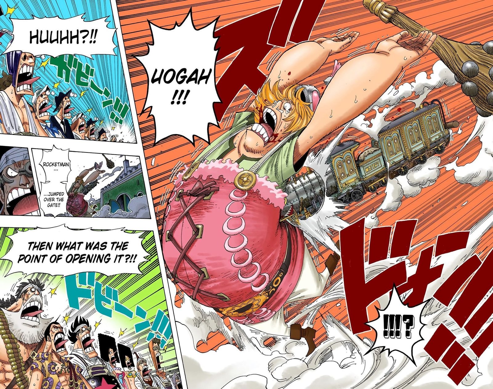 One Piece Colored Manga