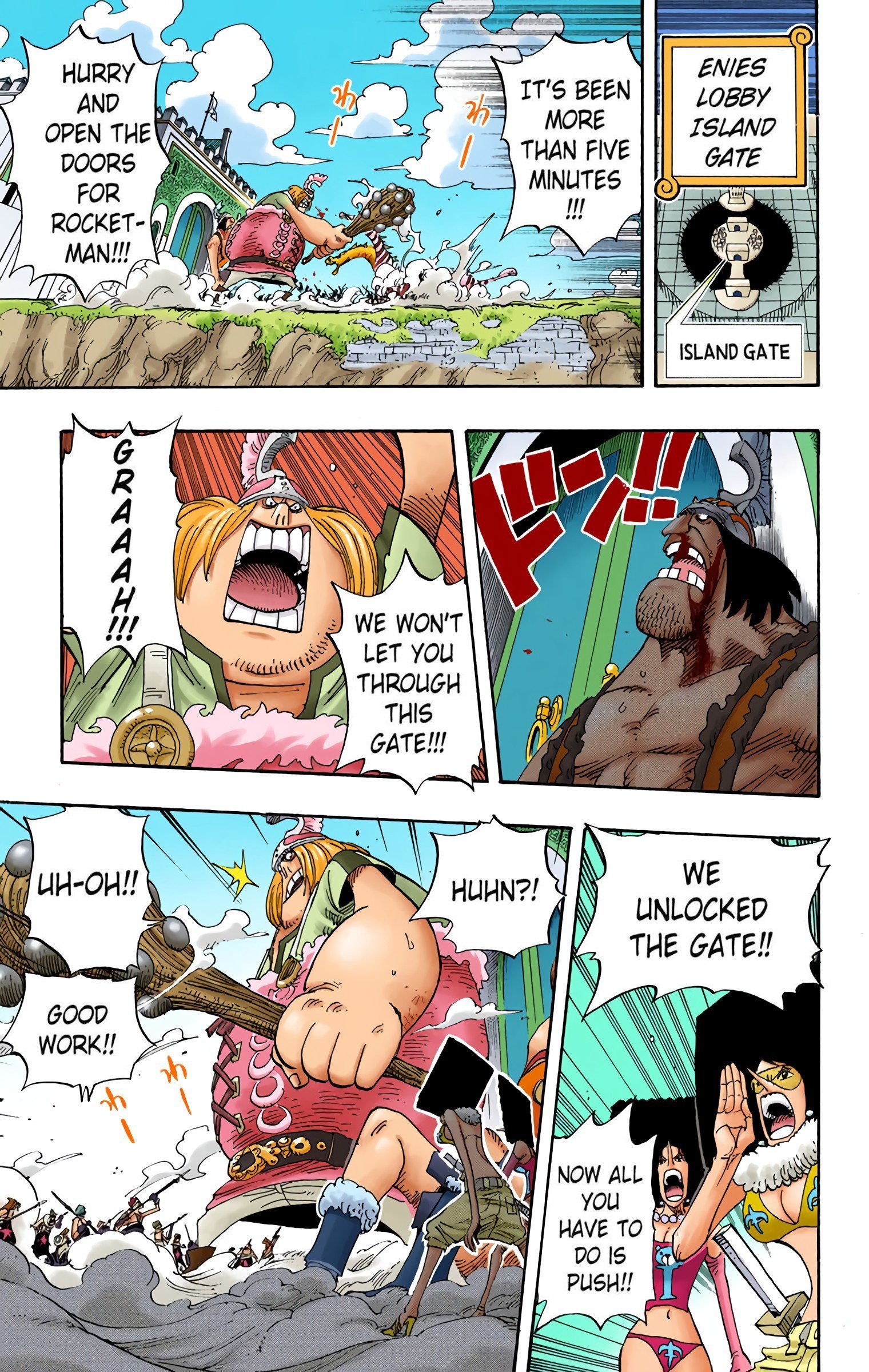 One Piece Colored Manga