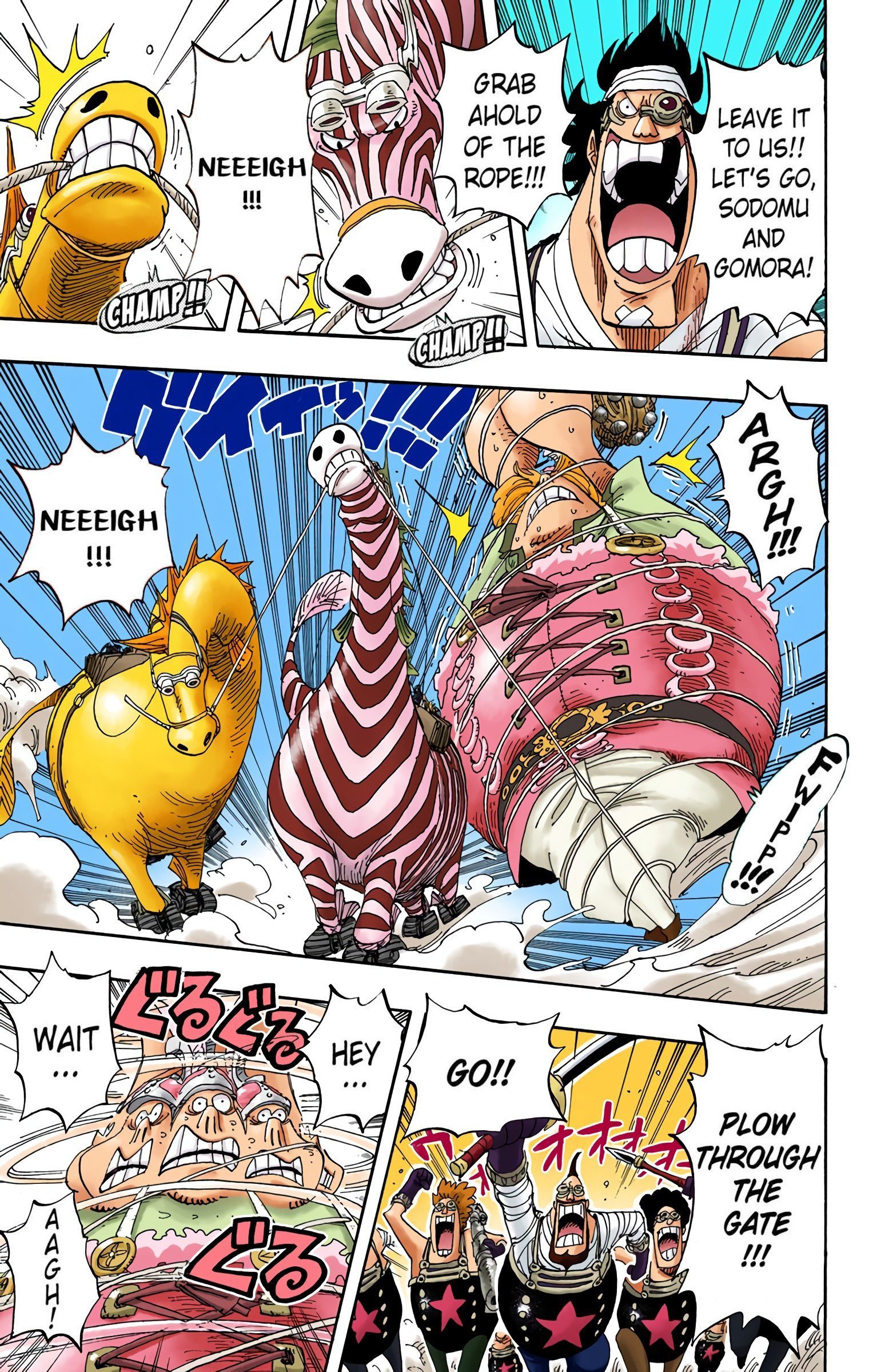 One Piece Colored Manga