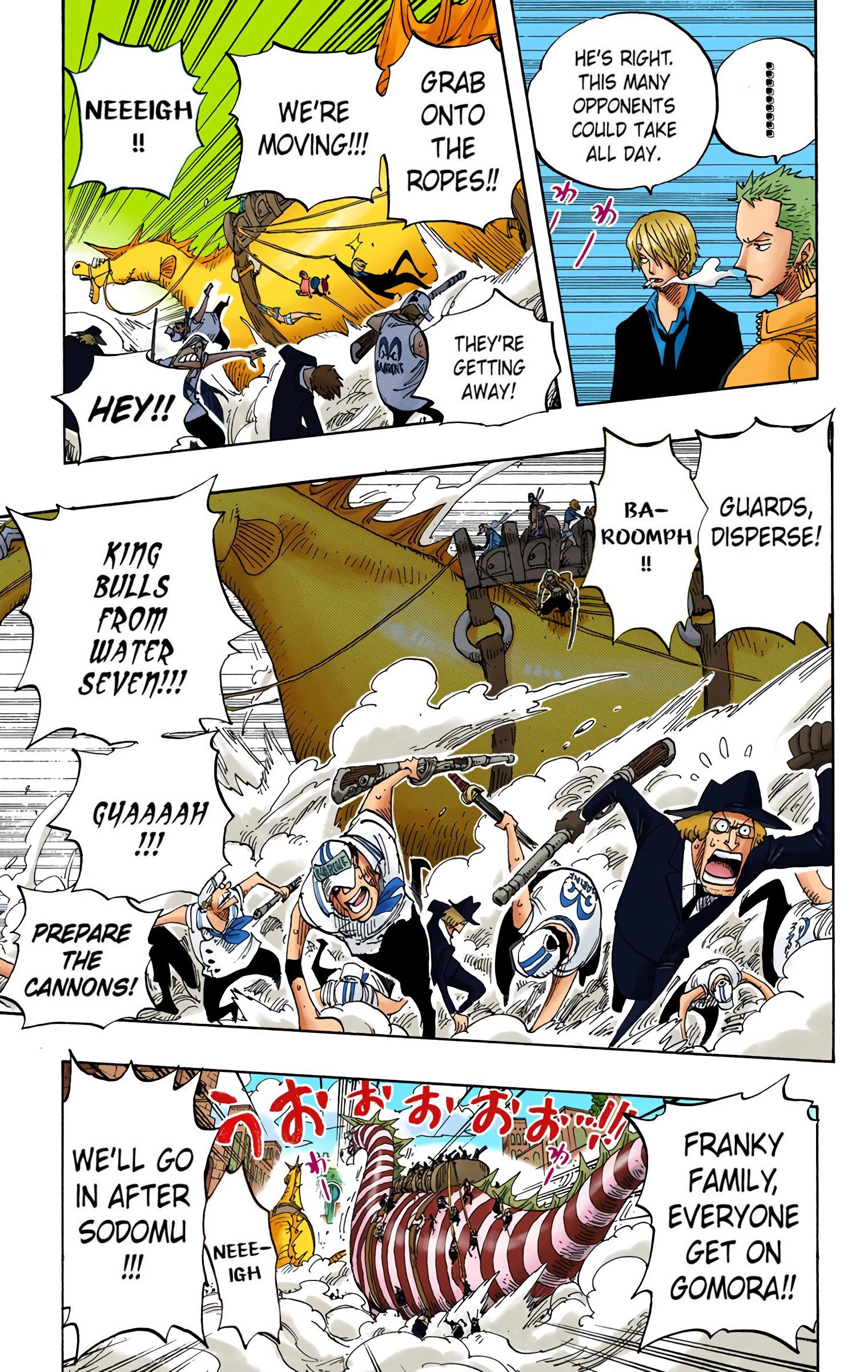 One Piece Colored Manga