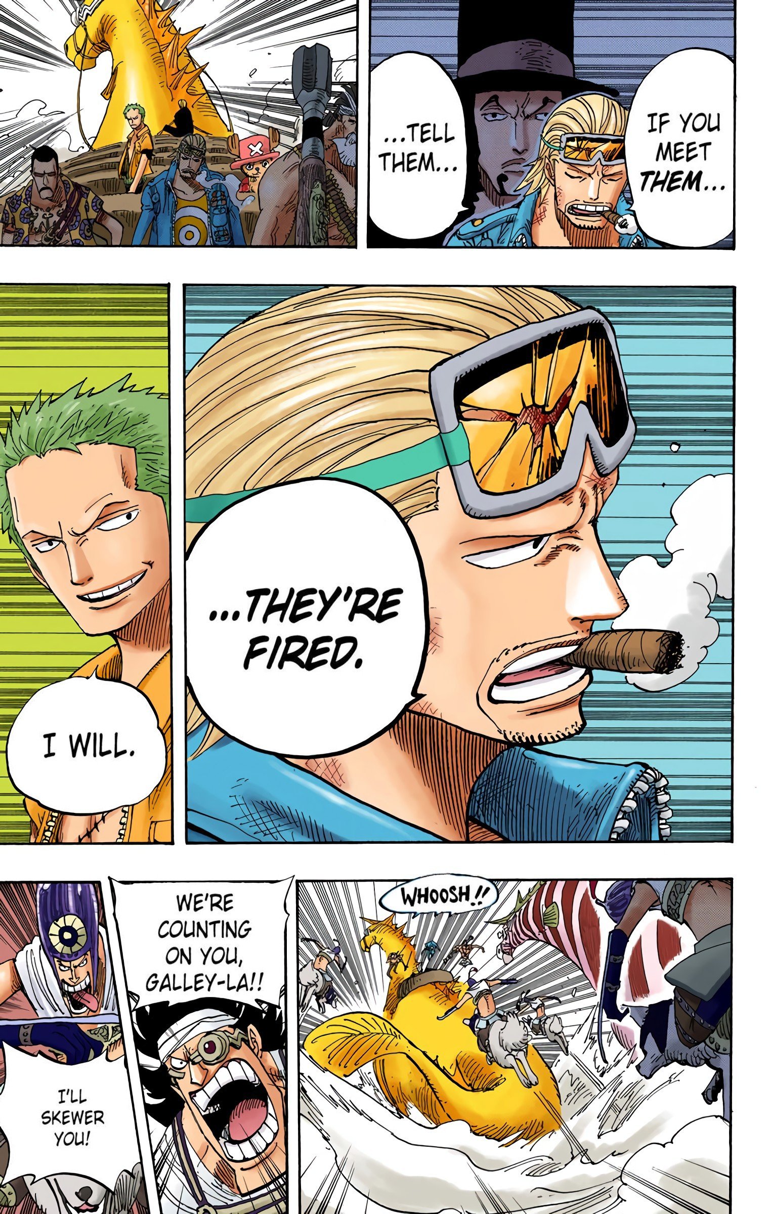 One Piece Colored Manga