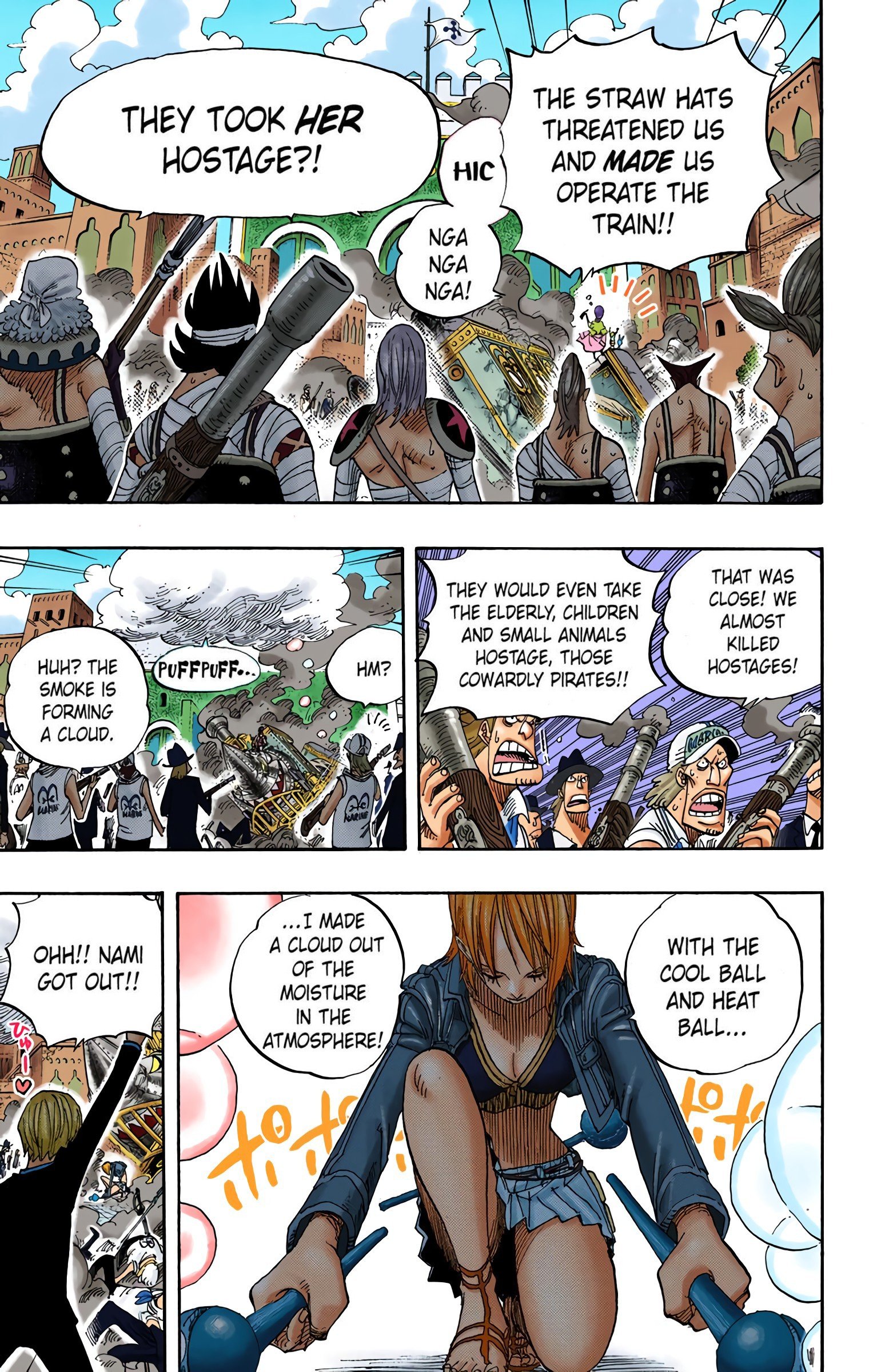 One Piece Colored Manga