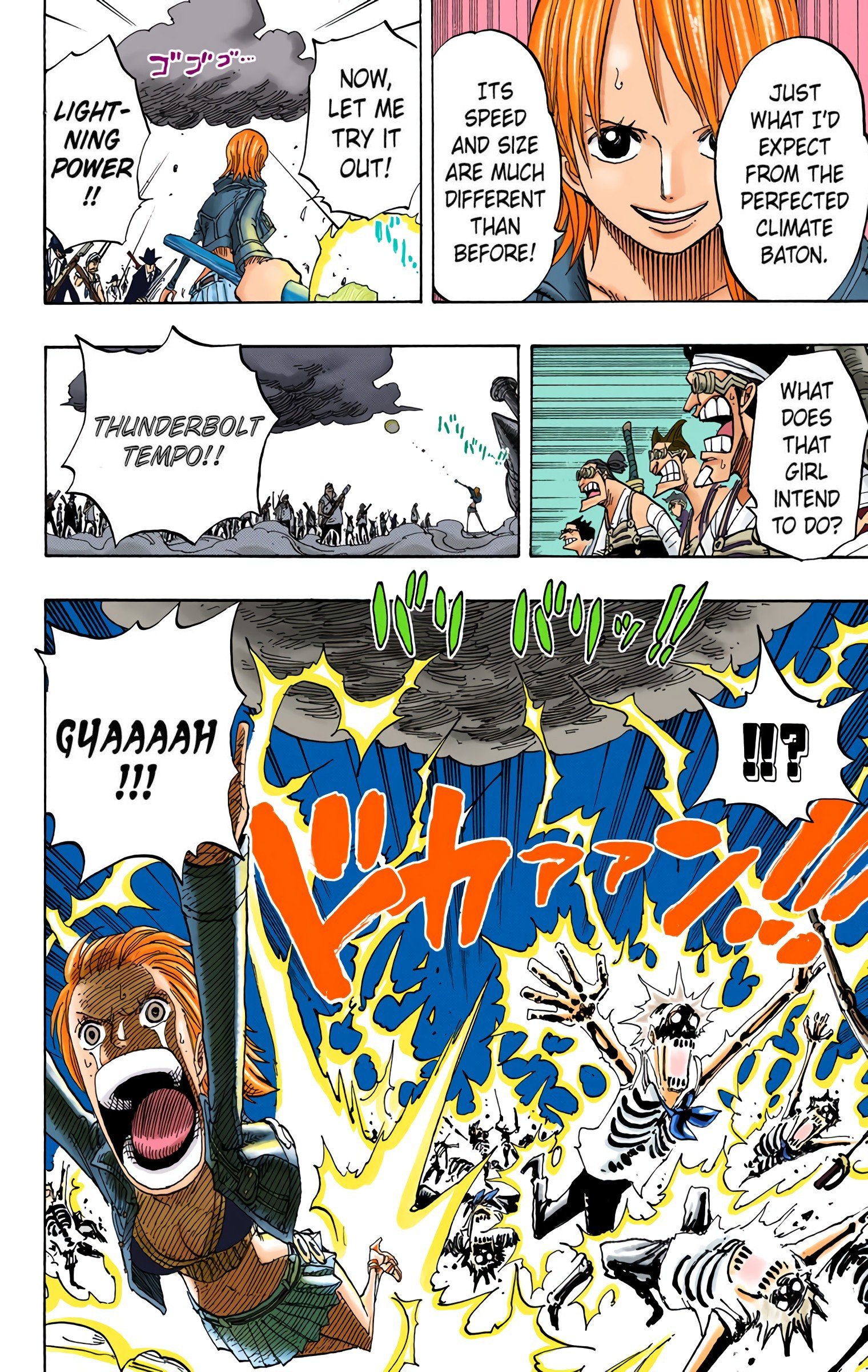 One Piece Colored Manga