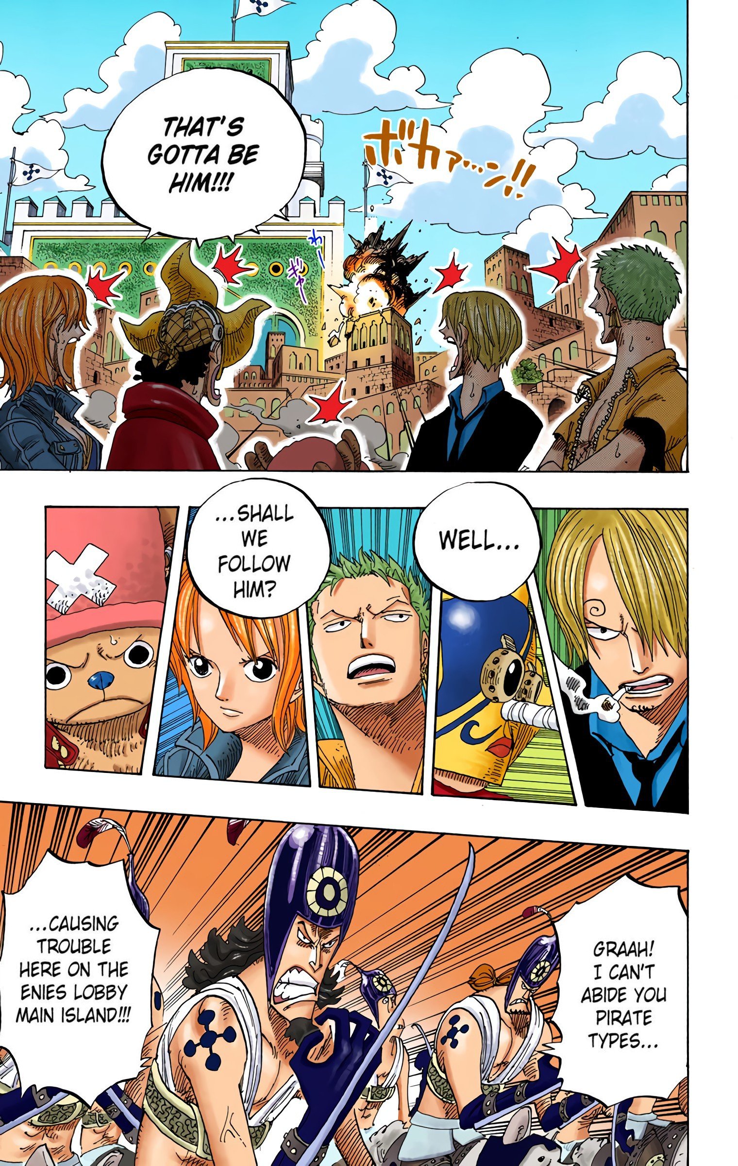 One Piece Colored Manga