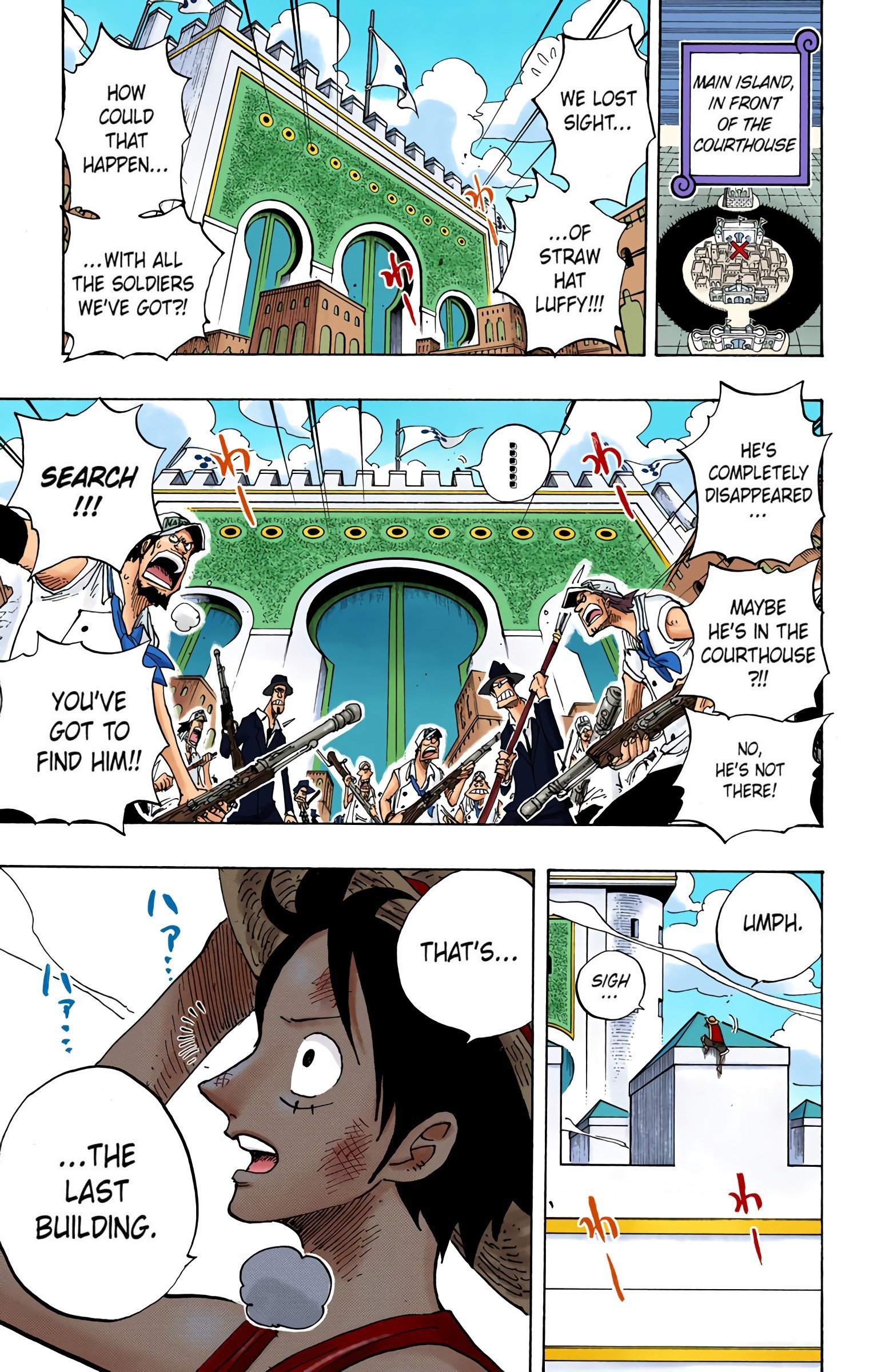 One Piece Colored Manga