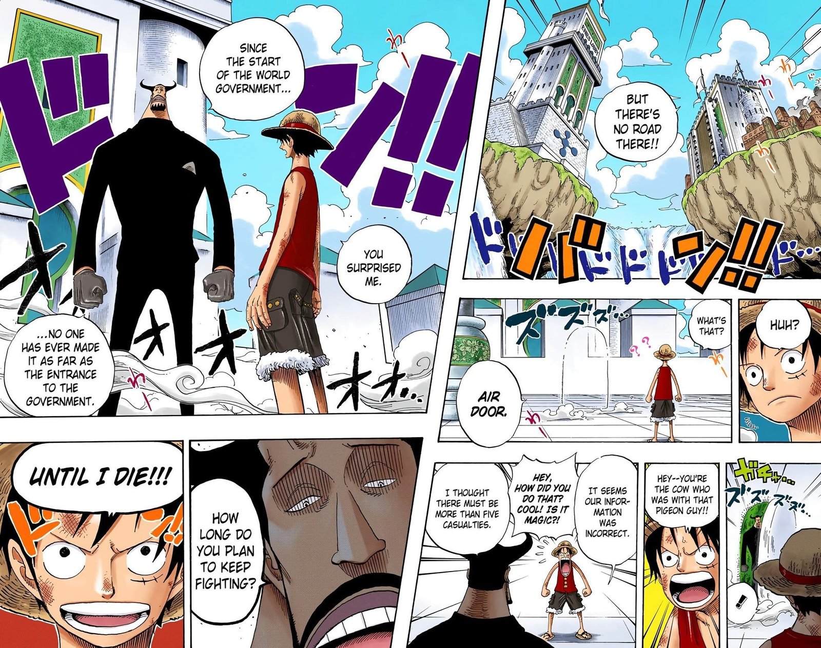 One Piece Colored Manga