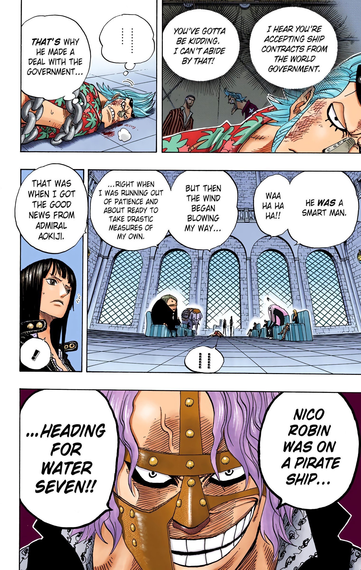 One Piece Colored Manga