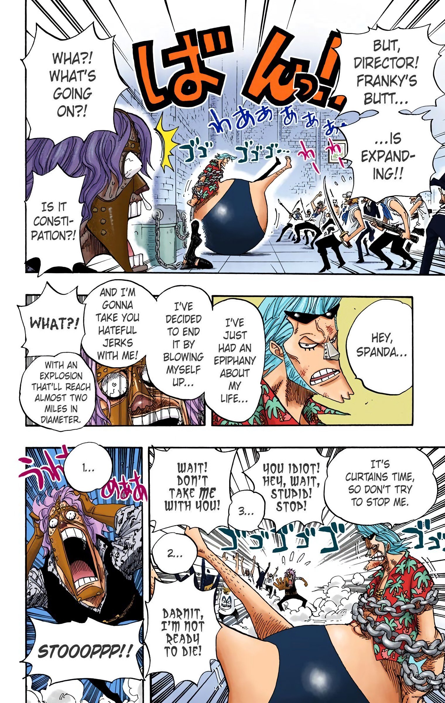 One Piece Colored Manga