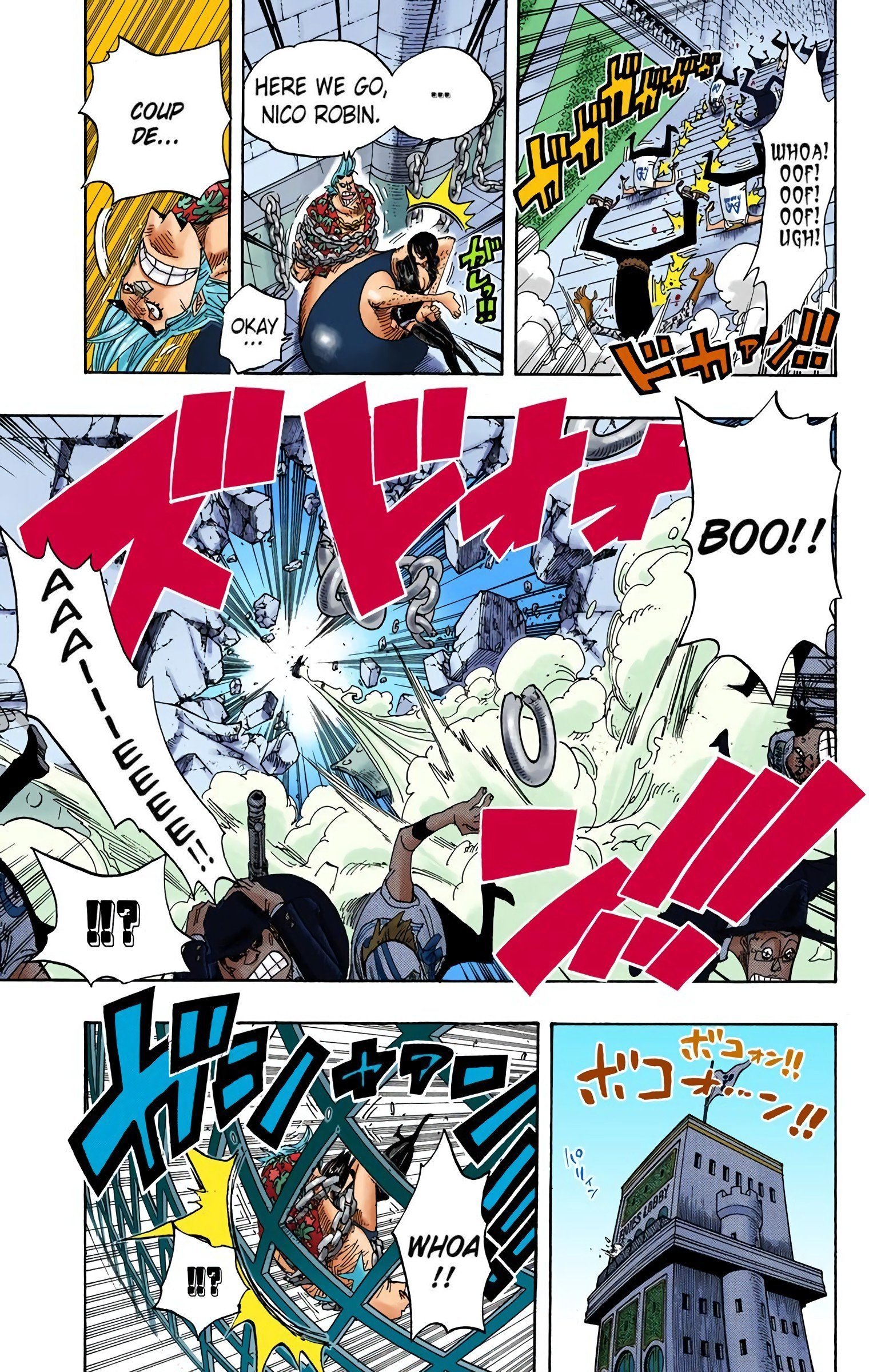 One Piece Colored Manga