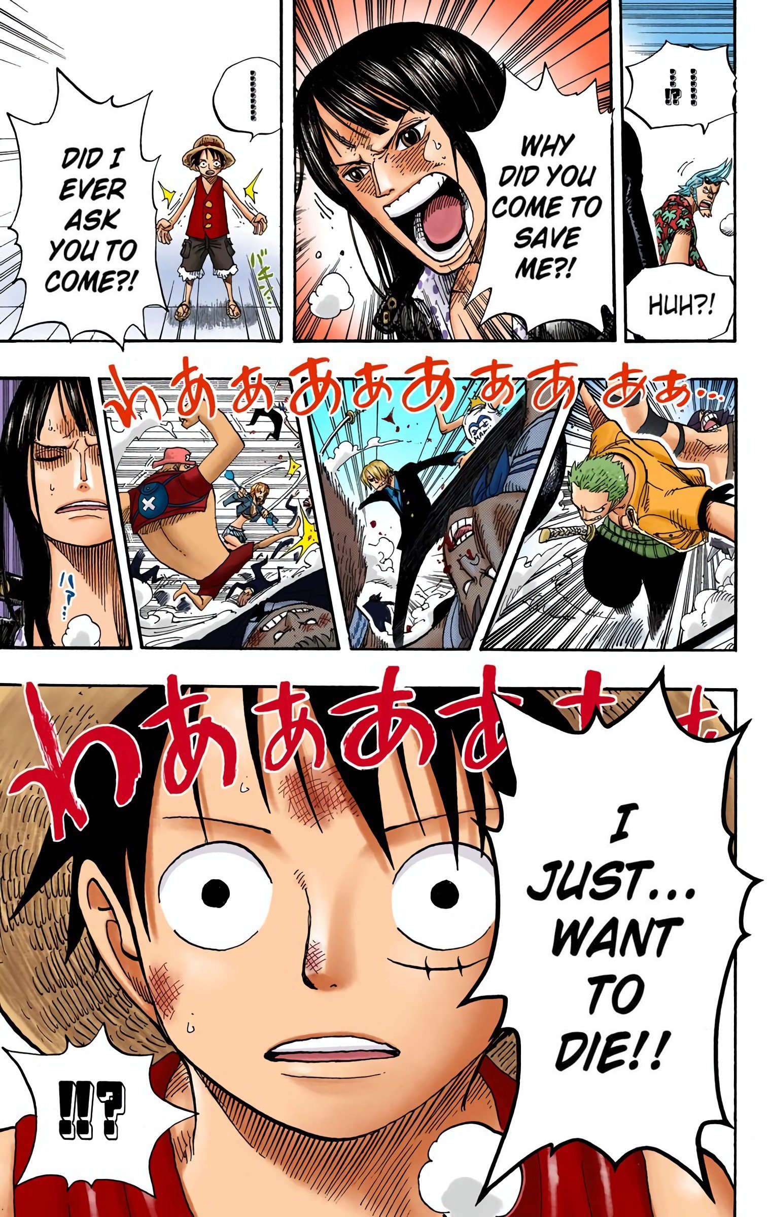 One Piece Colored Manga