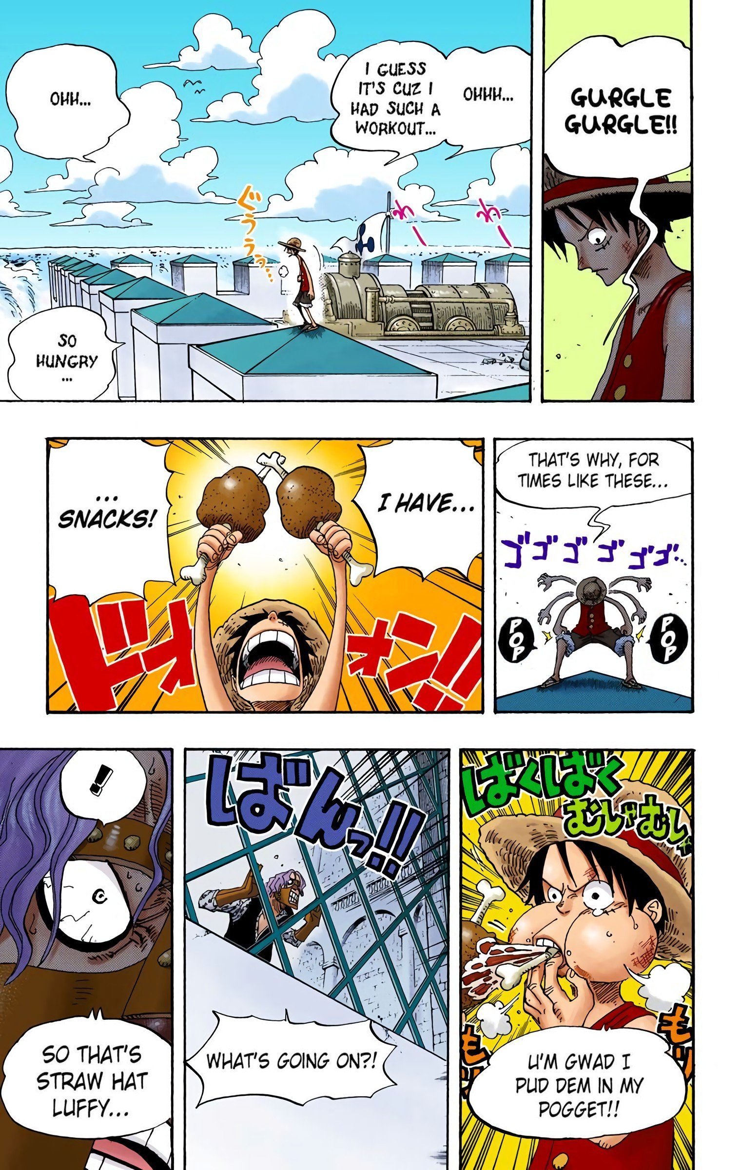 One Piece Colored Manga