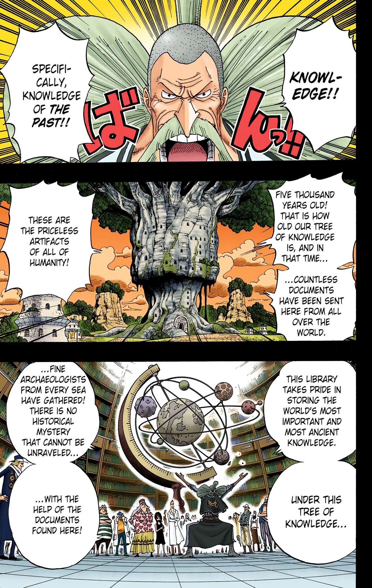 One Piece Colored Manga