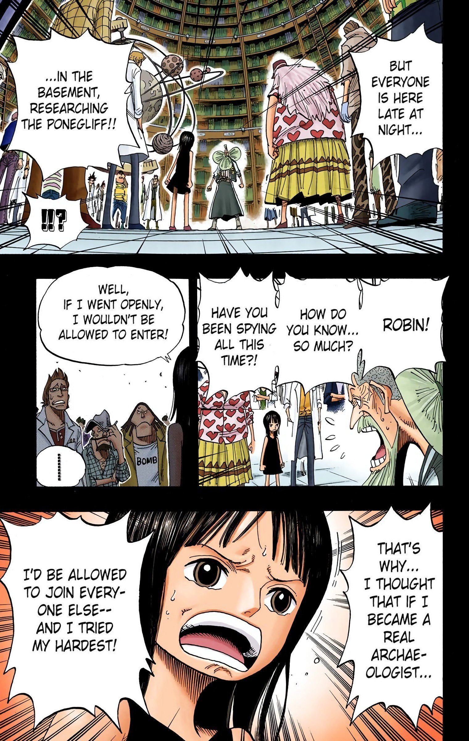 One Piece Colored Manga