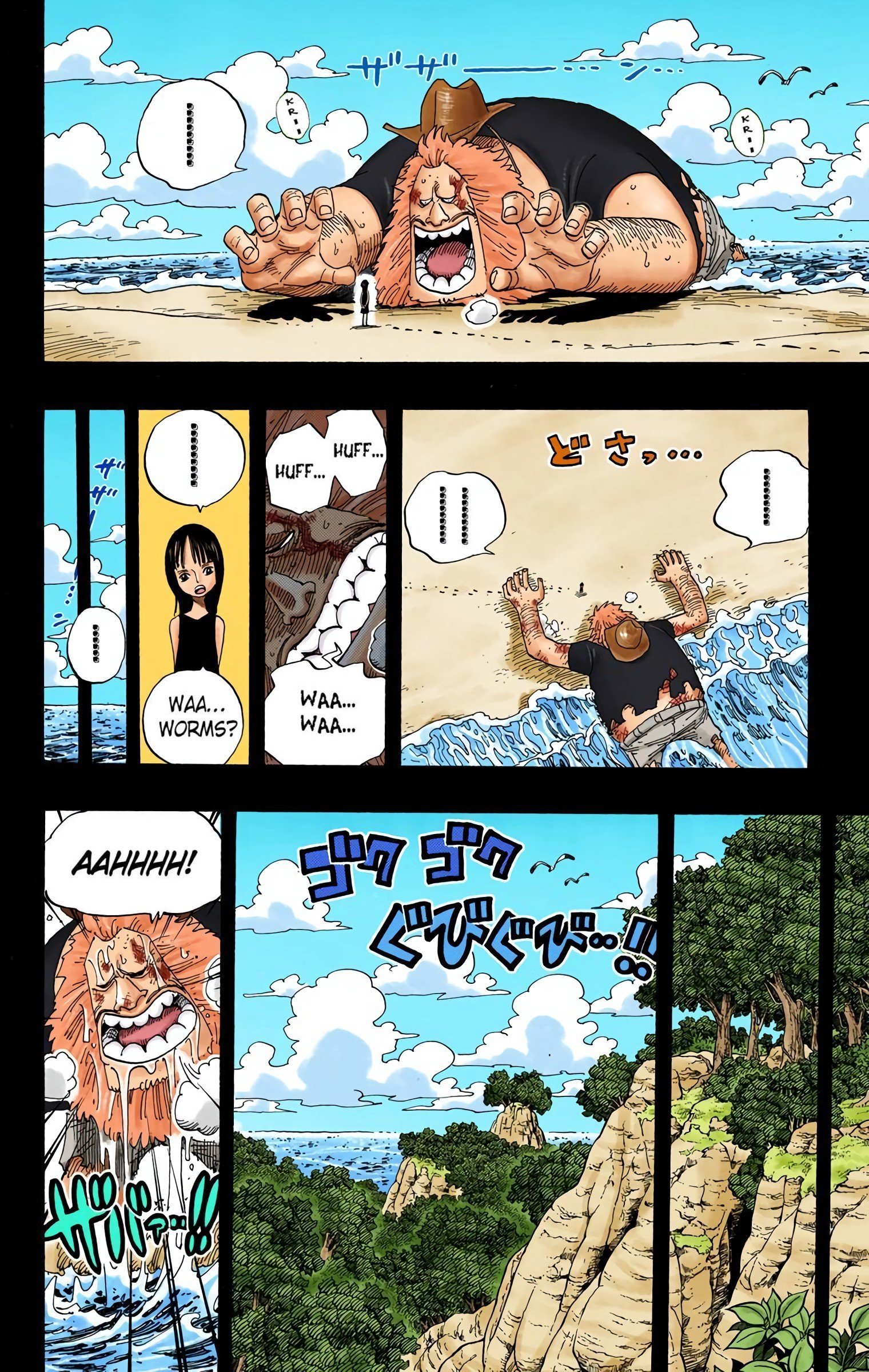 One Piece Colored Manga