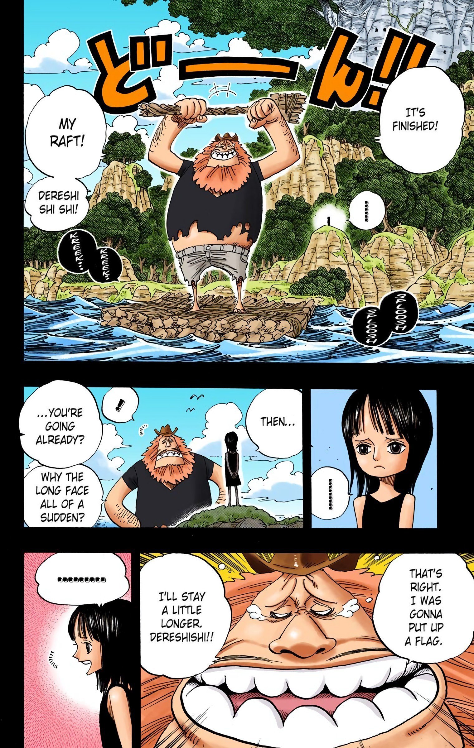 One Piece Colored Manga