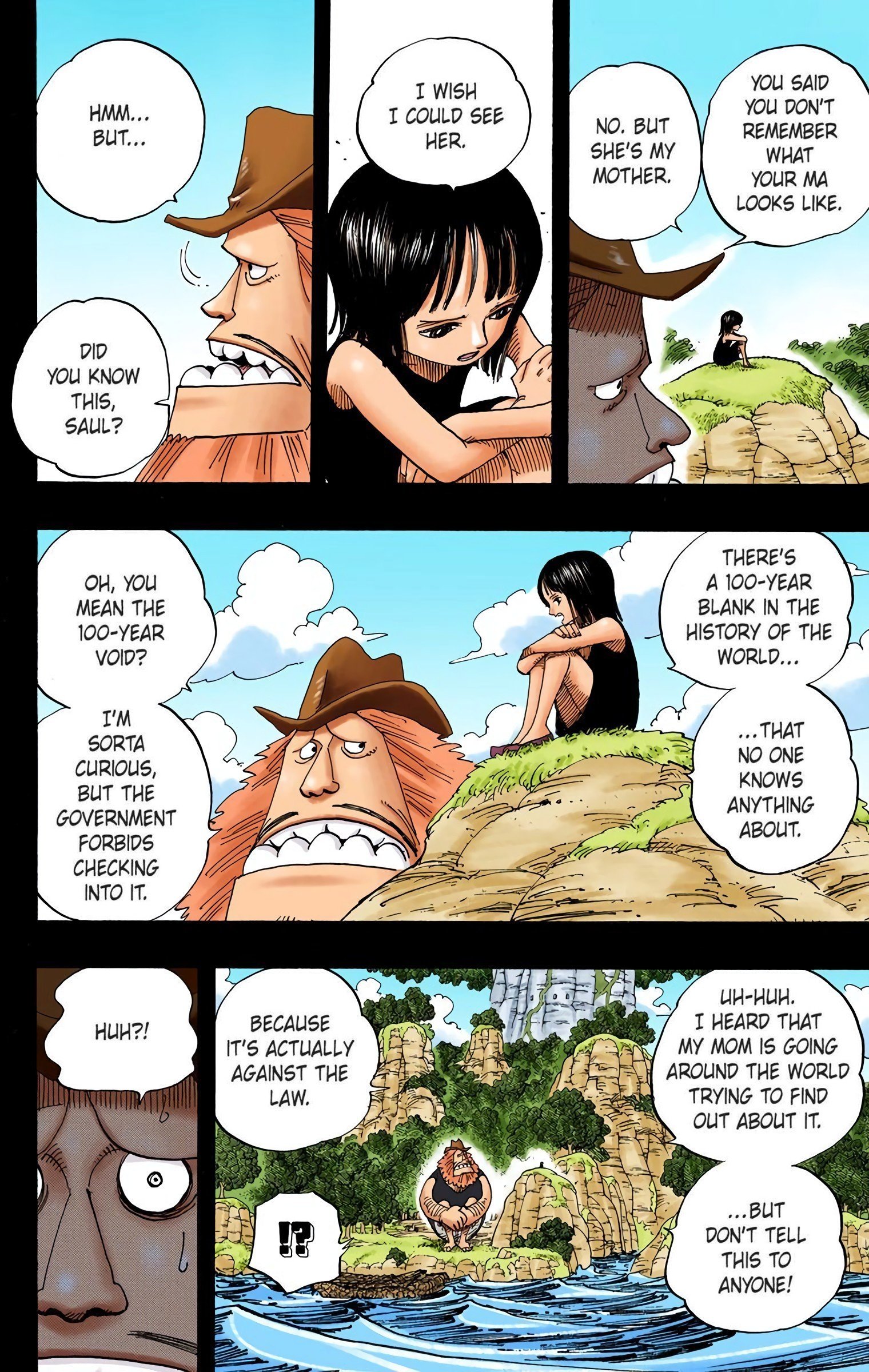 One Piece Colored Manga