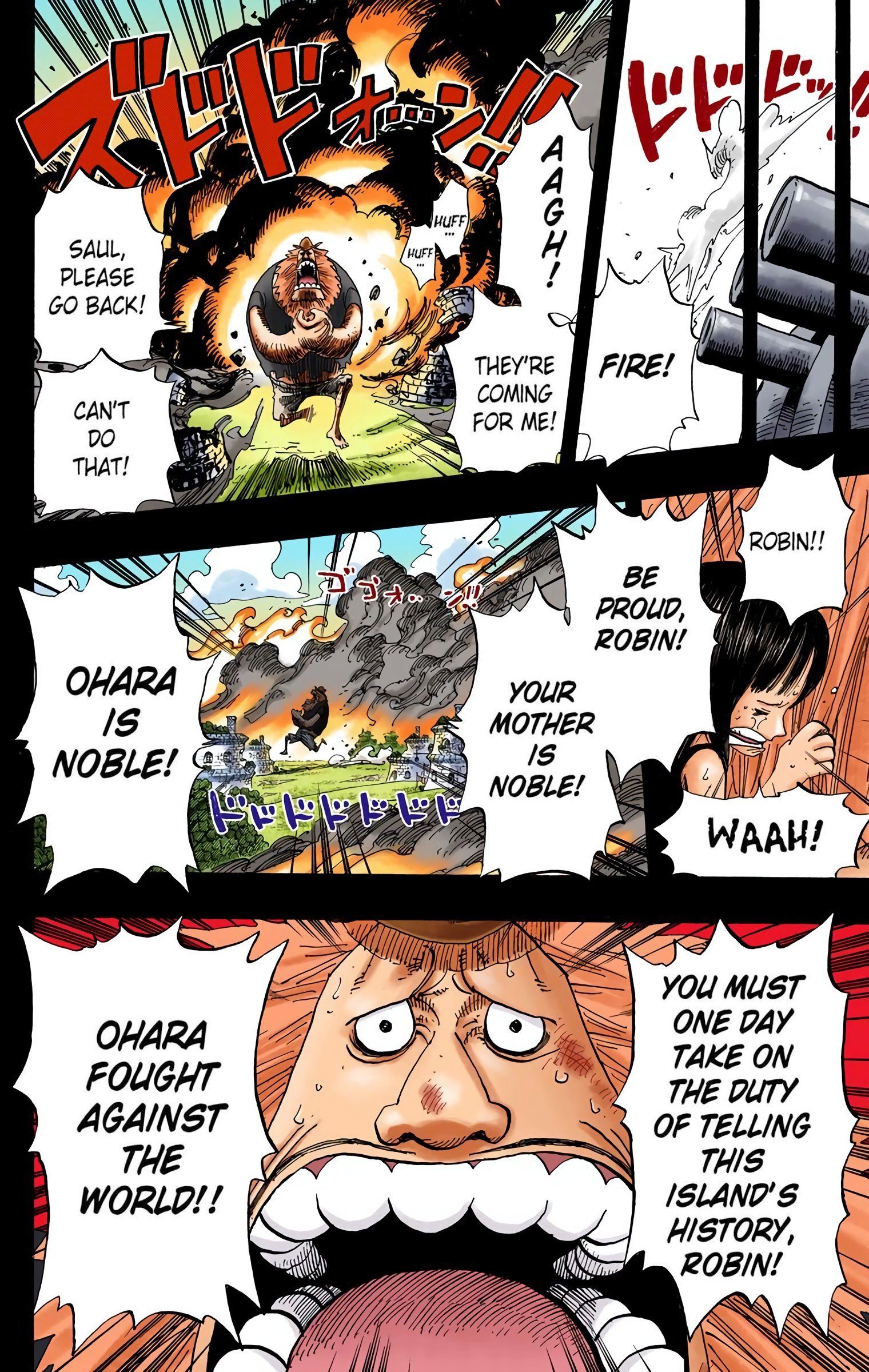 One Piece Colored Manga