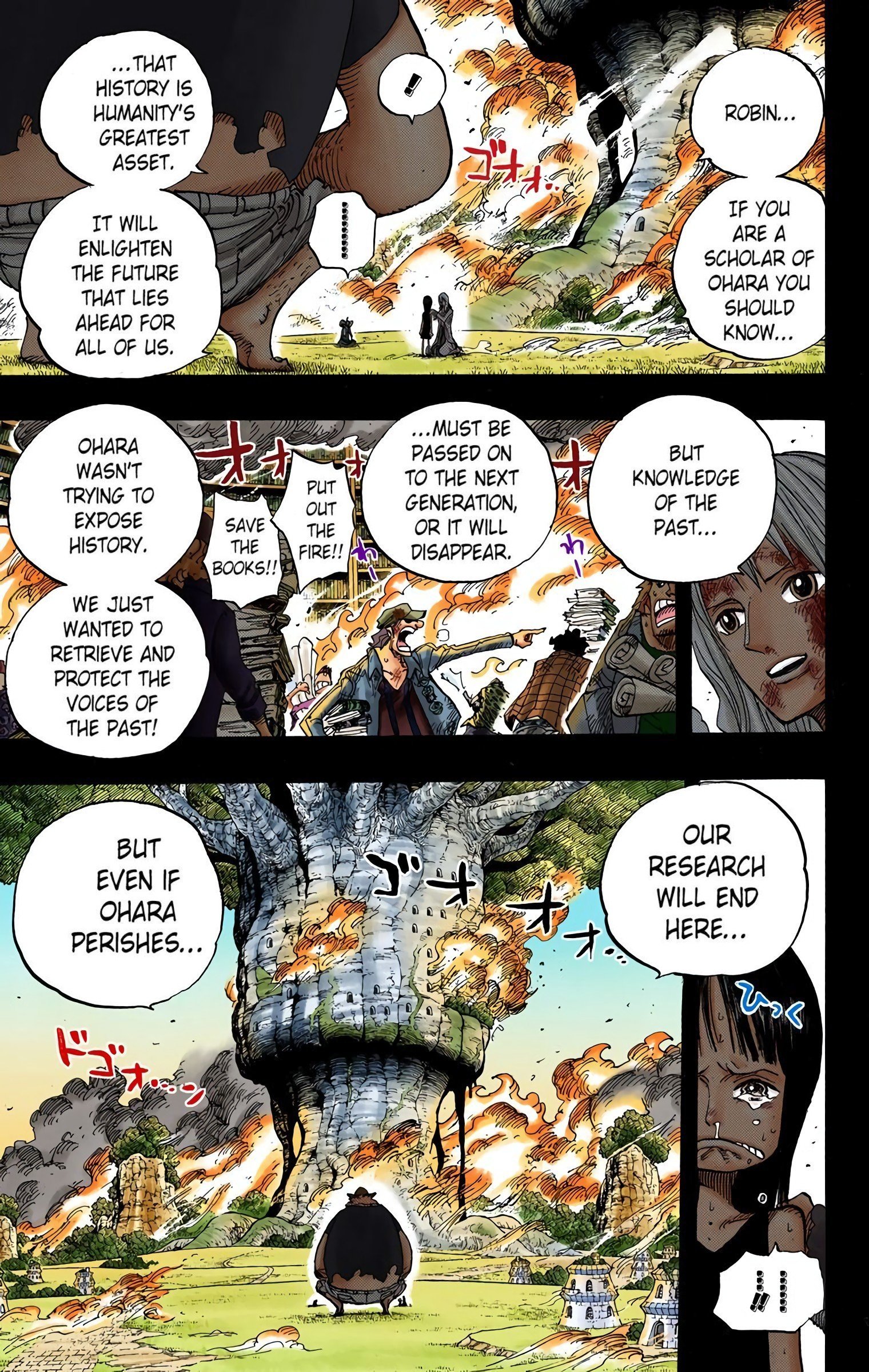 One Piece Colored Manga