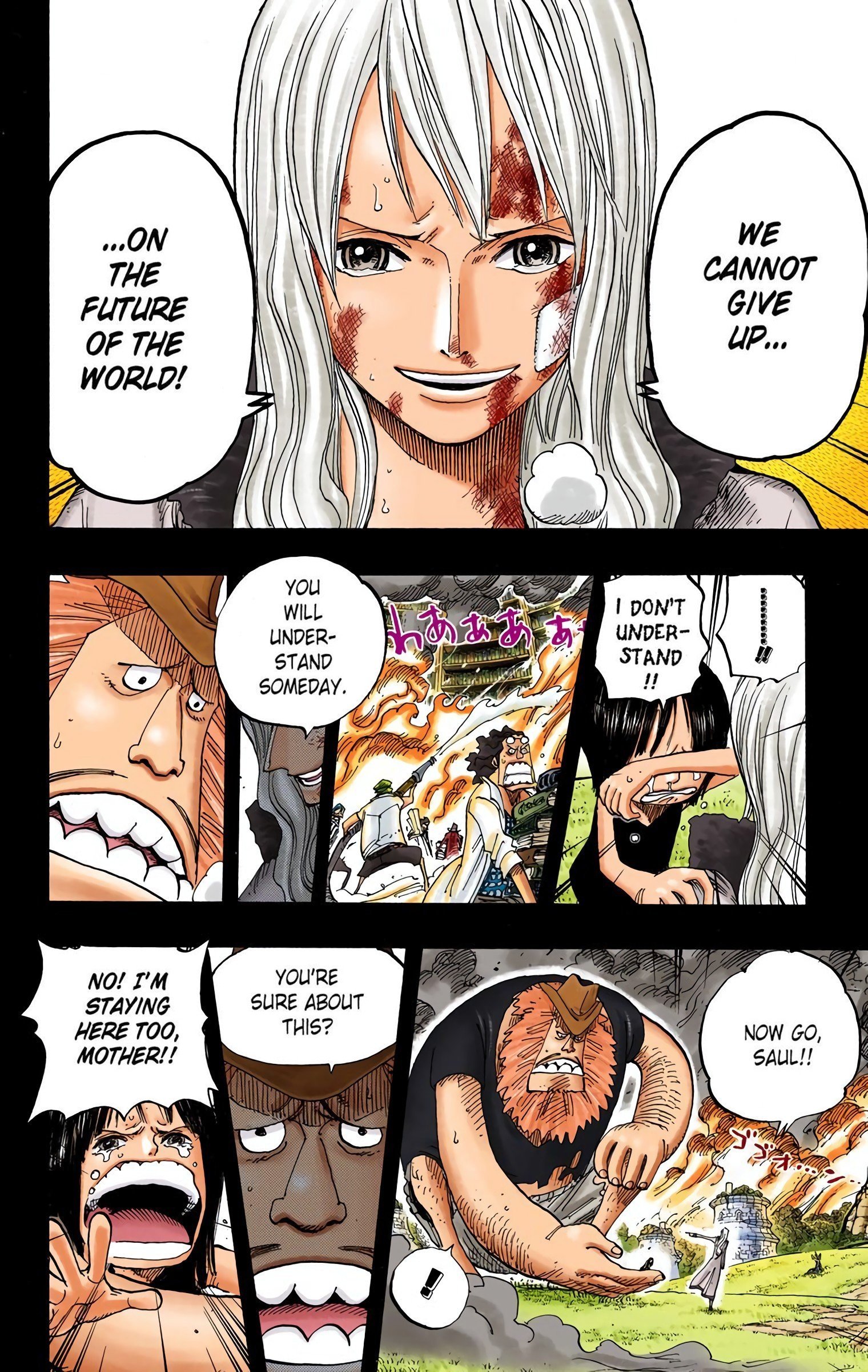 One Piece Colored Manga