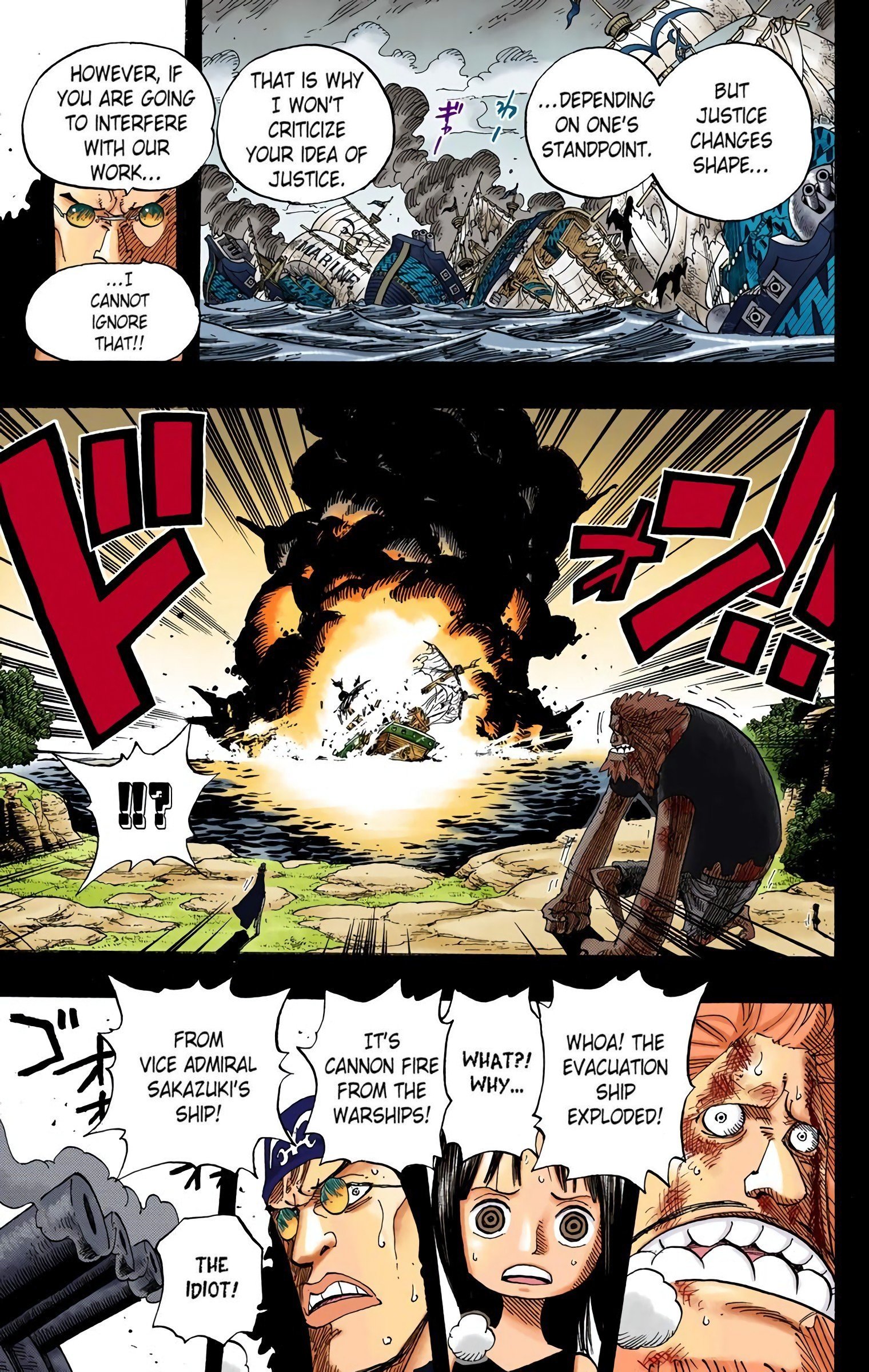 One Piece Colored Manga