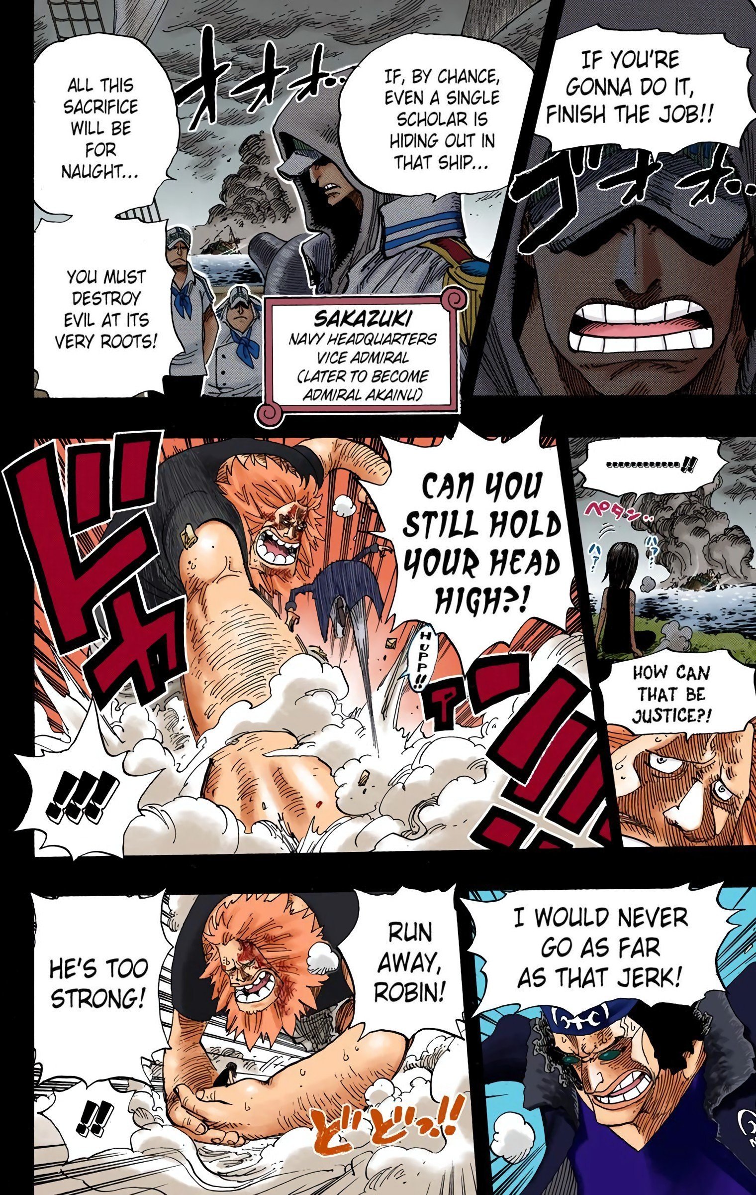 One Piece Colored Manga