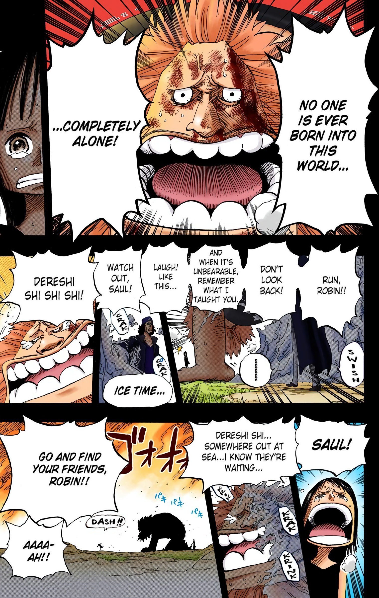 One Piece Colored Manga