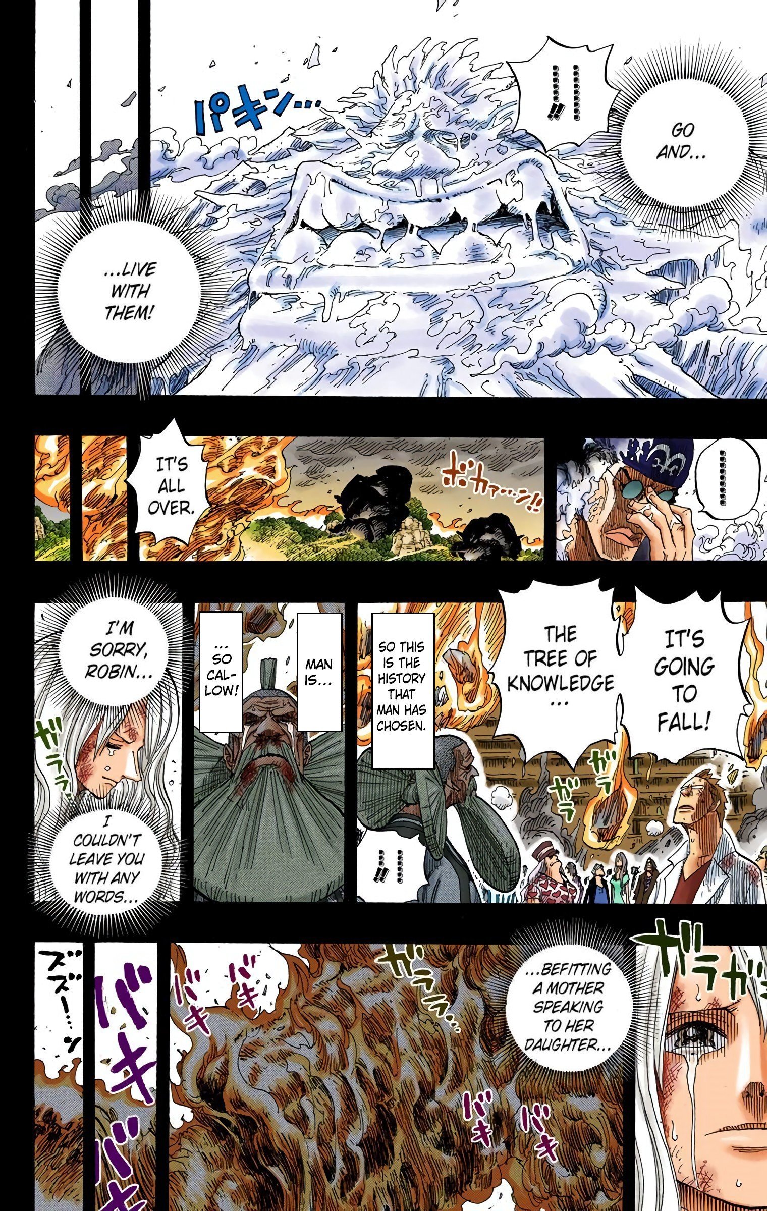 One Piece Colored Manga