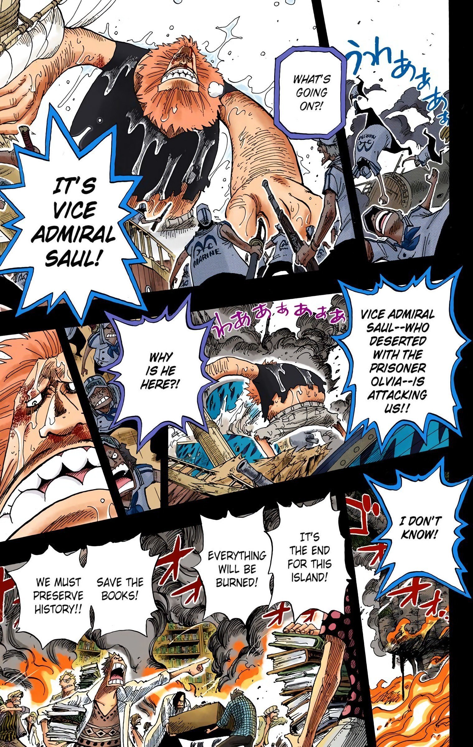 One Piece Colored Manga